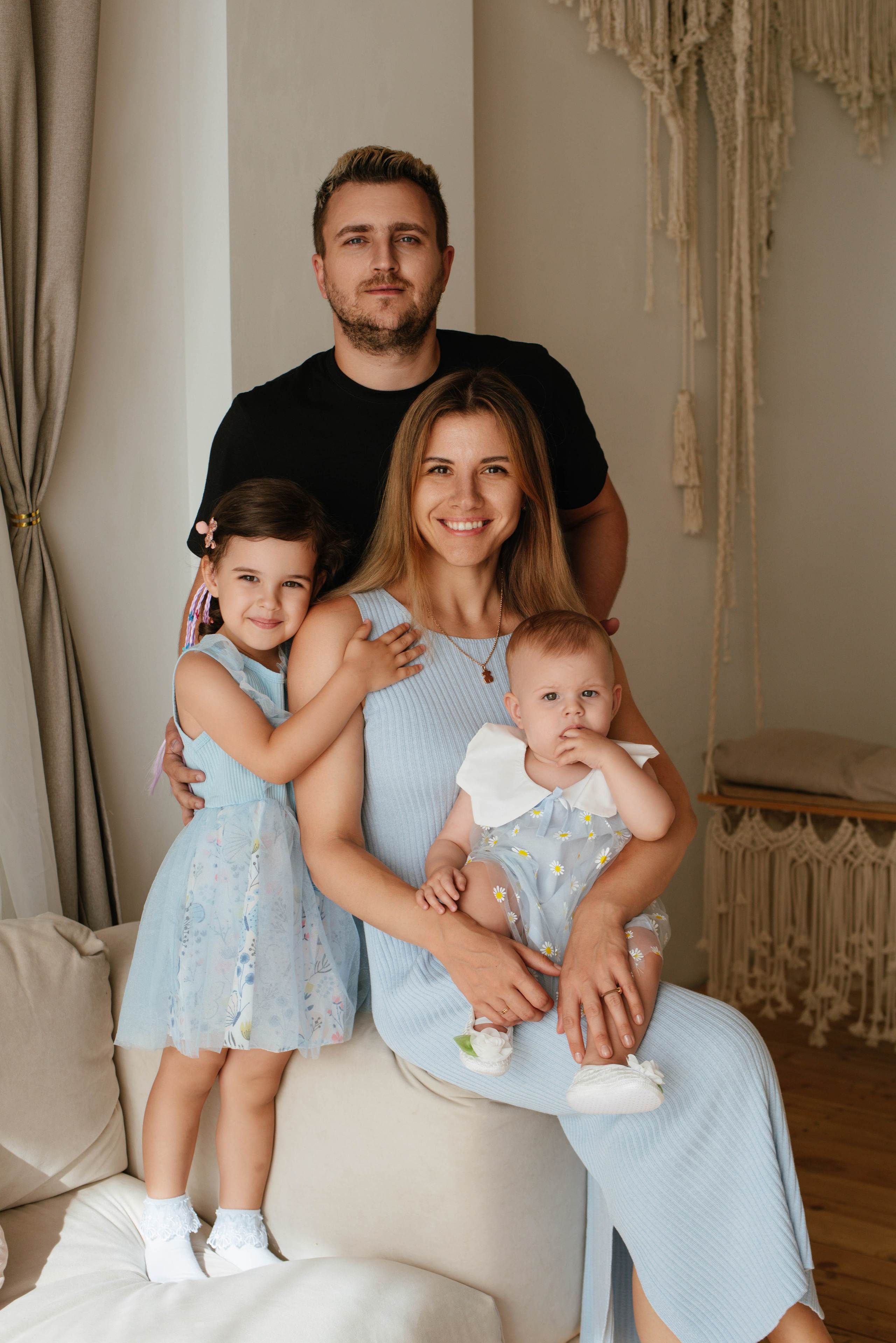 Семейная фотосессия в честь 1 годика. Фотограф в Санкт-Петербурге Марина Парникова