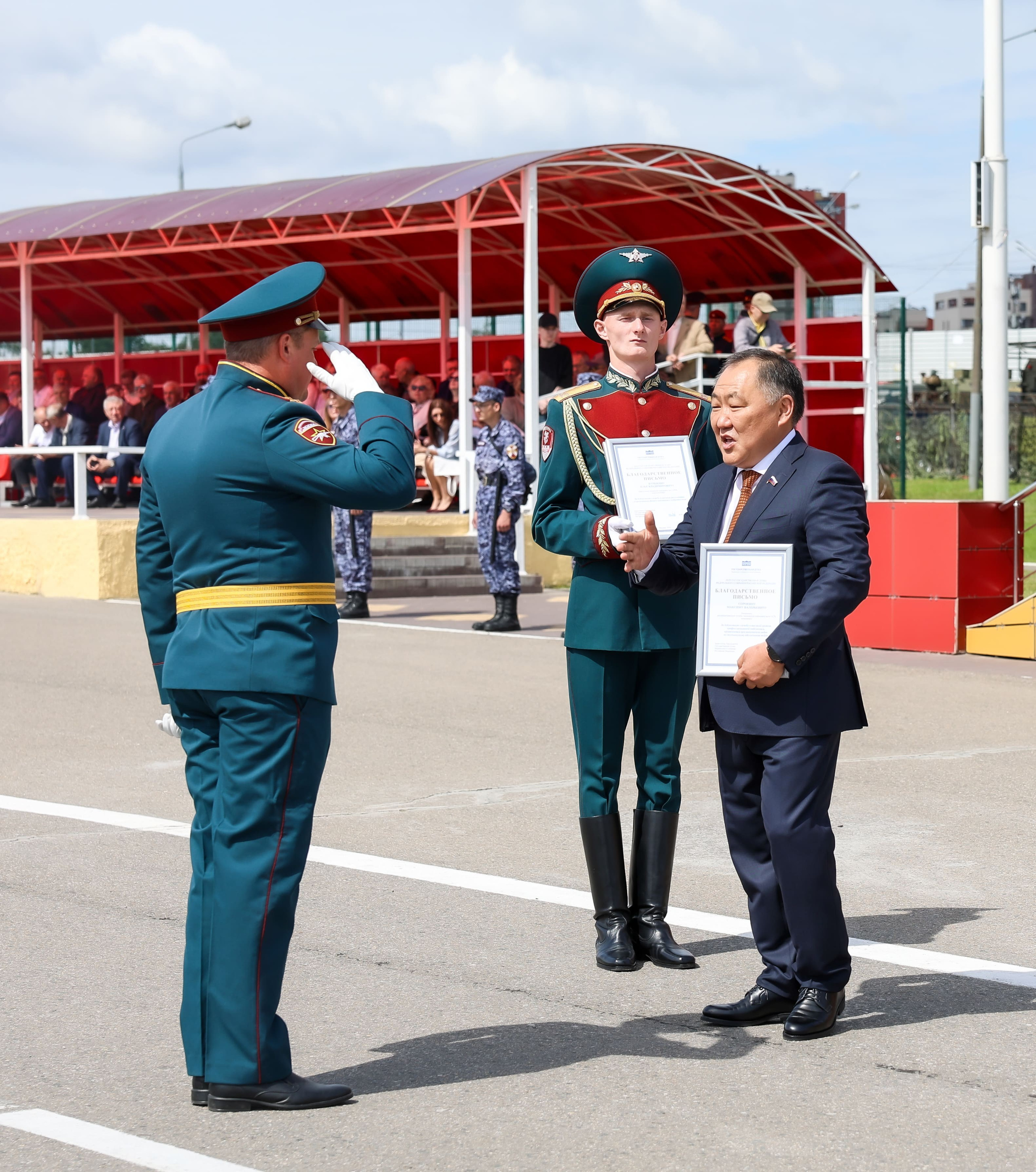 102 года дивизии Дзержинского в Балашихе — фоторепортаж с торжественных мероприятий