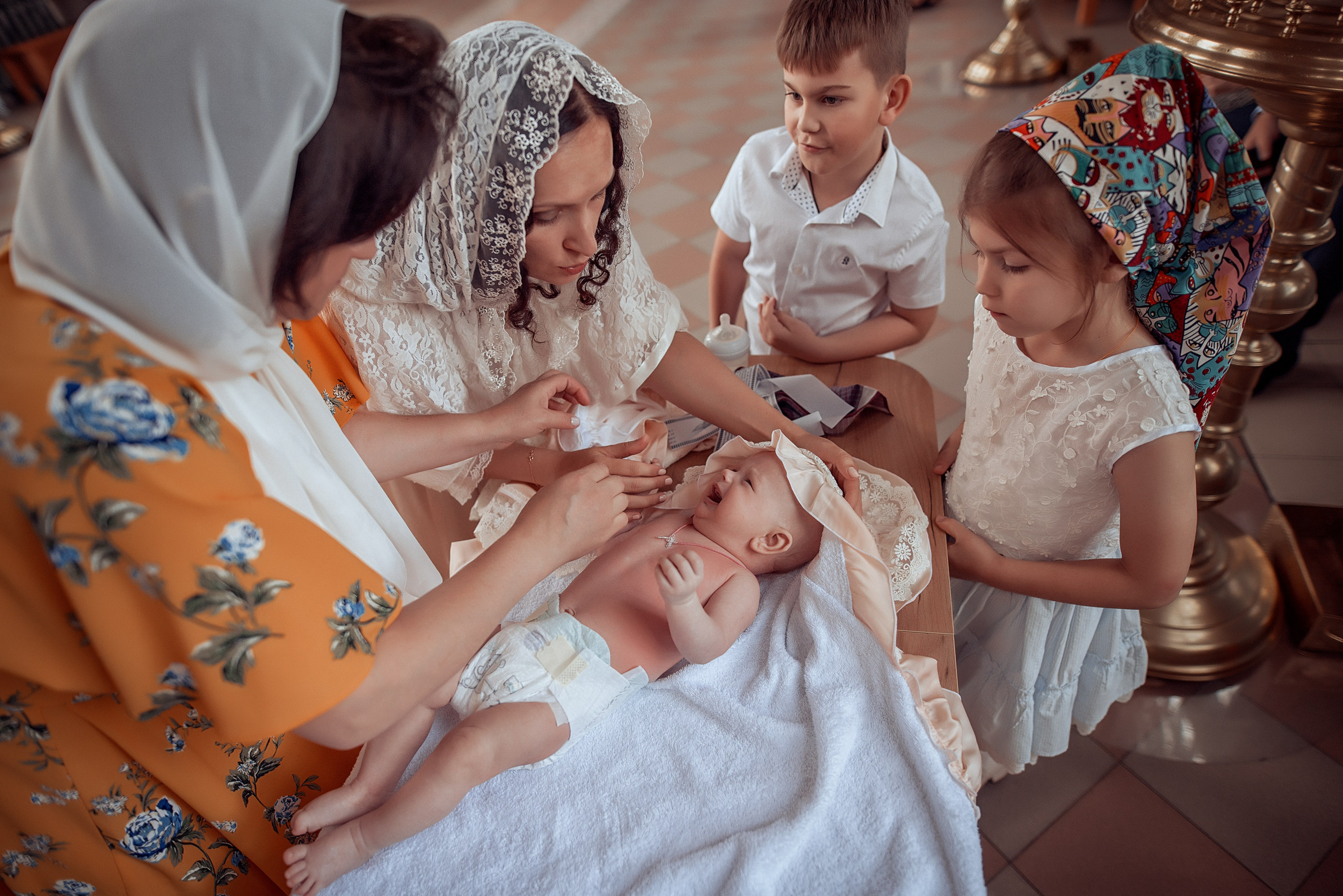 Таинство Крещения. Церковный и семейный фотограф в Ростове-на-Дону