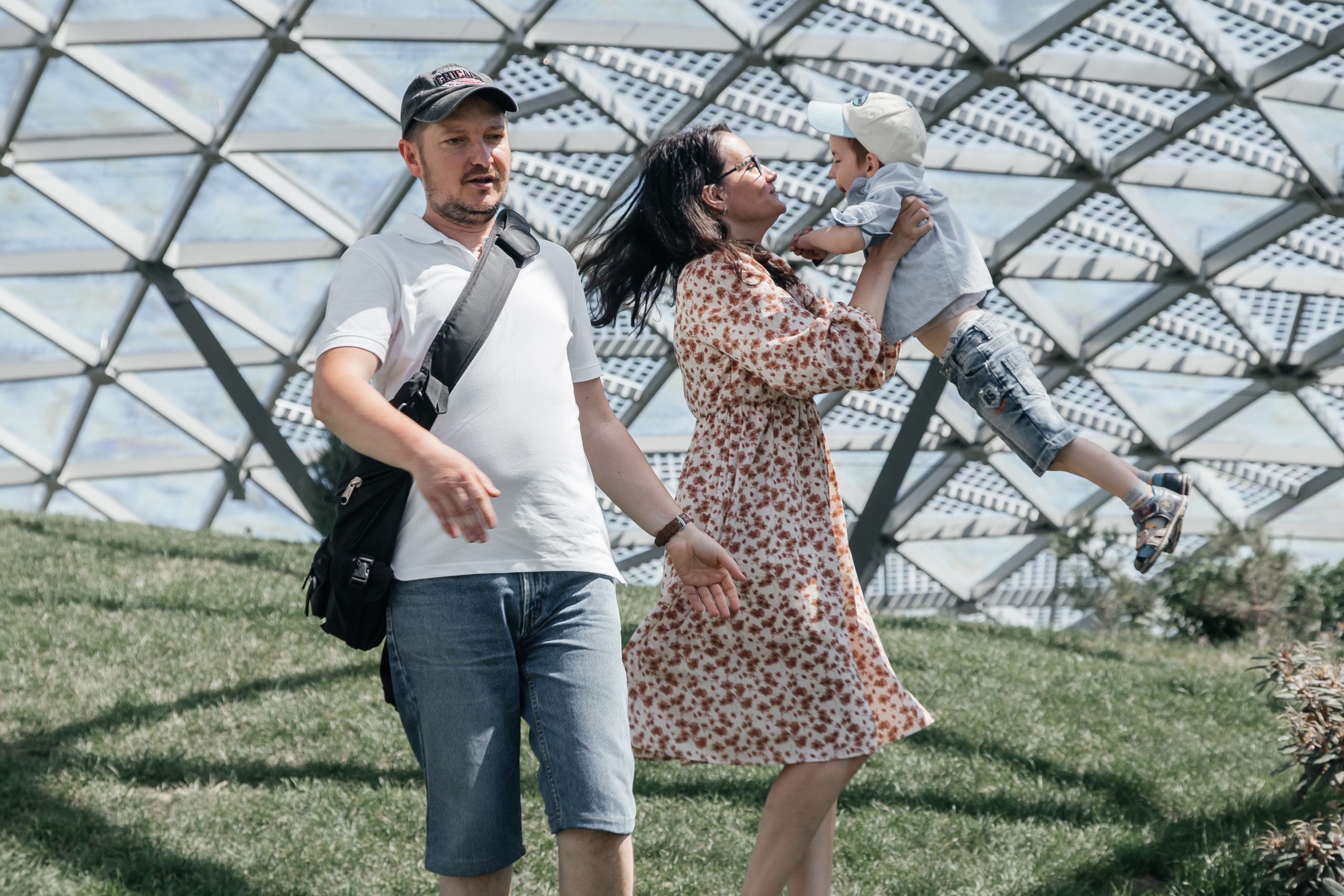 Семейная фотопрогулка в Зарядье. Галина Шарапова Детский и семейный фотограф Москва