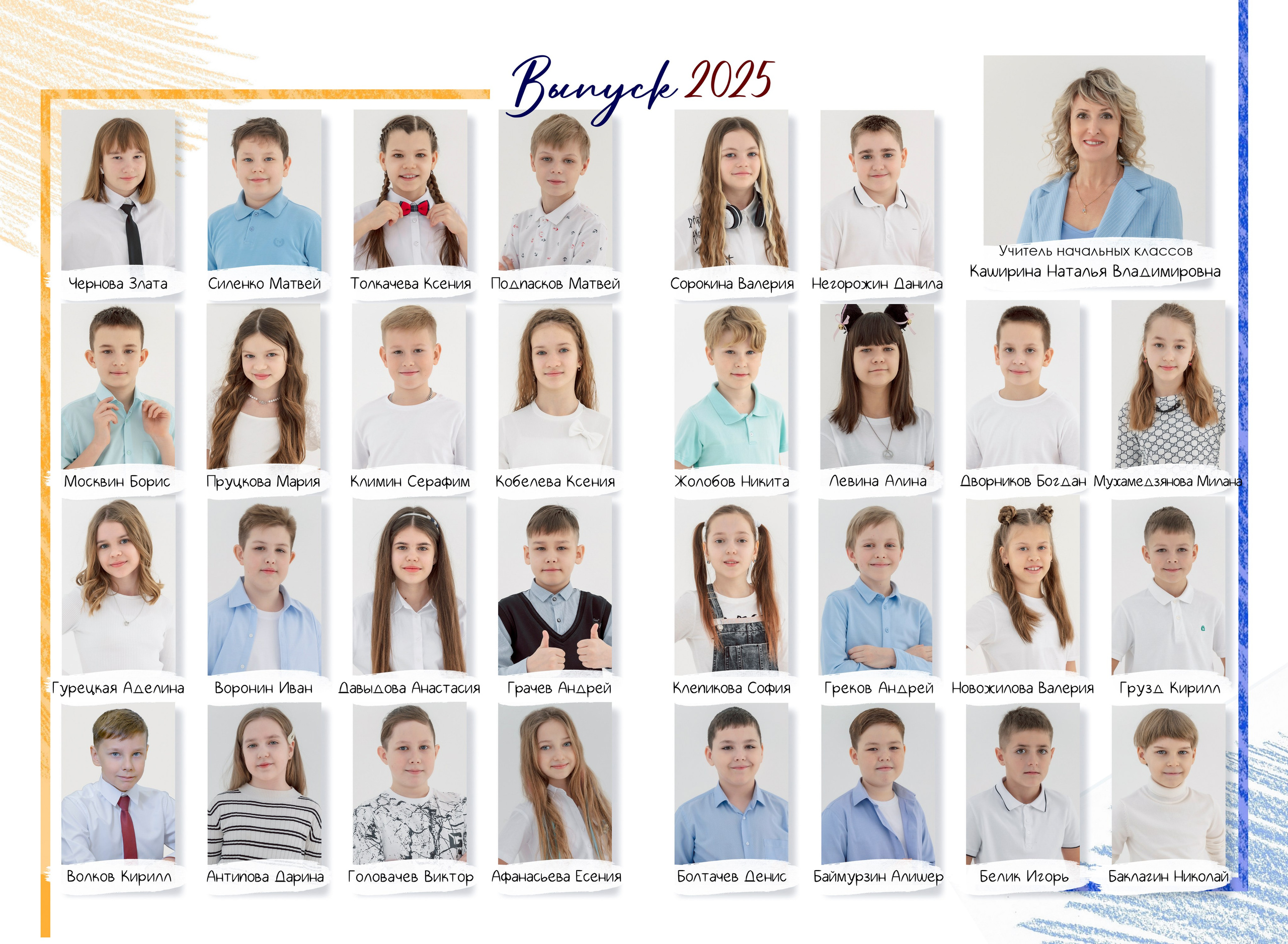 Примеры фото для выпускного альбома 4 класса | Яркие идеи для вашего класса