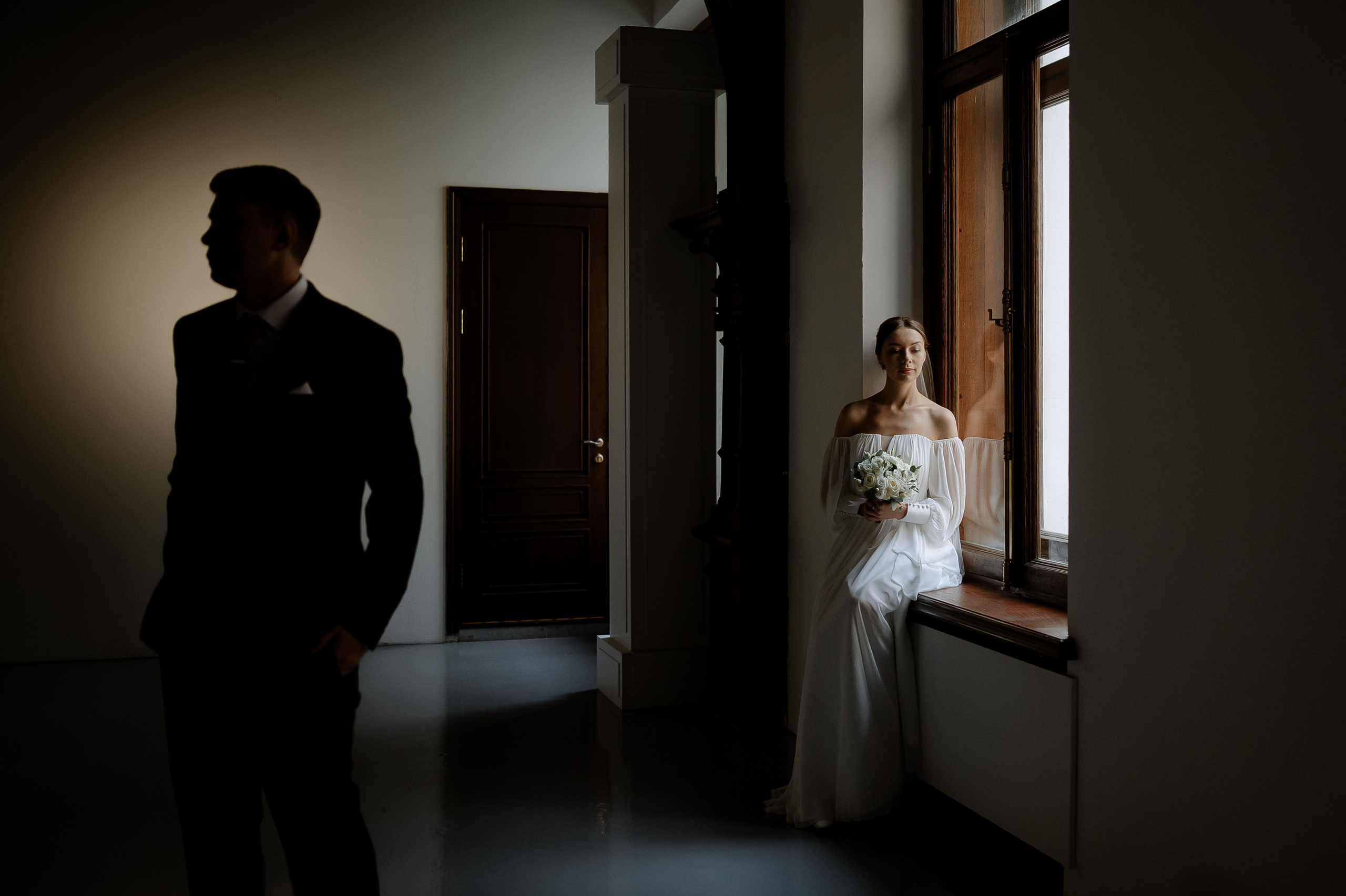 Свадебная фотосессия в Особняке Спиридонова