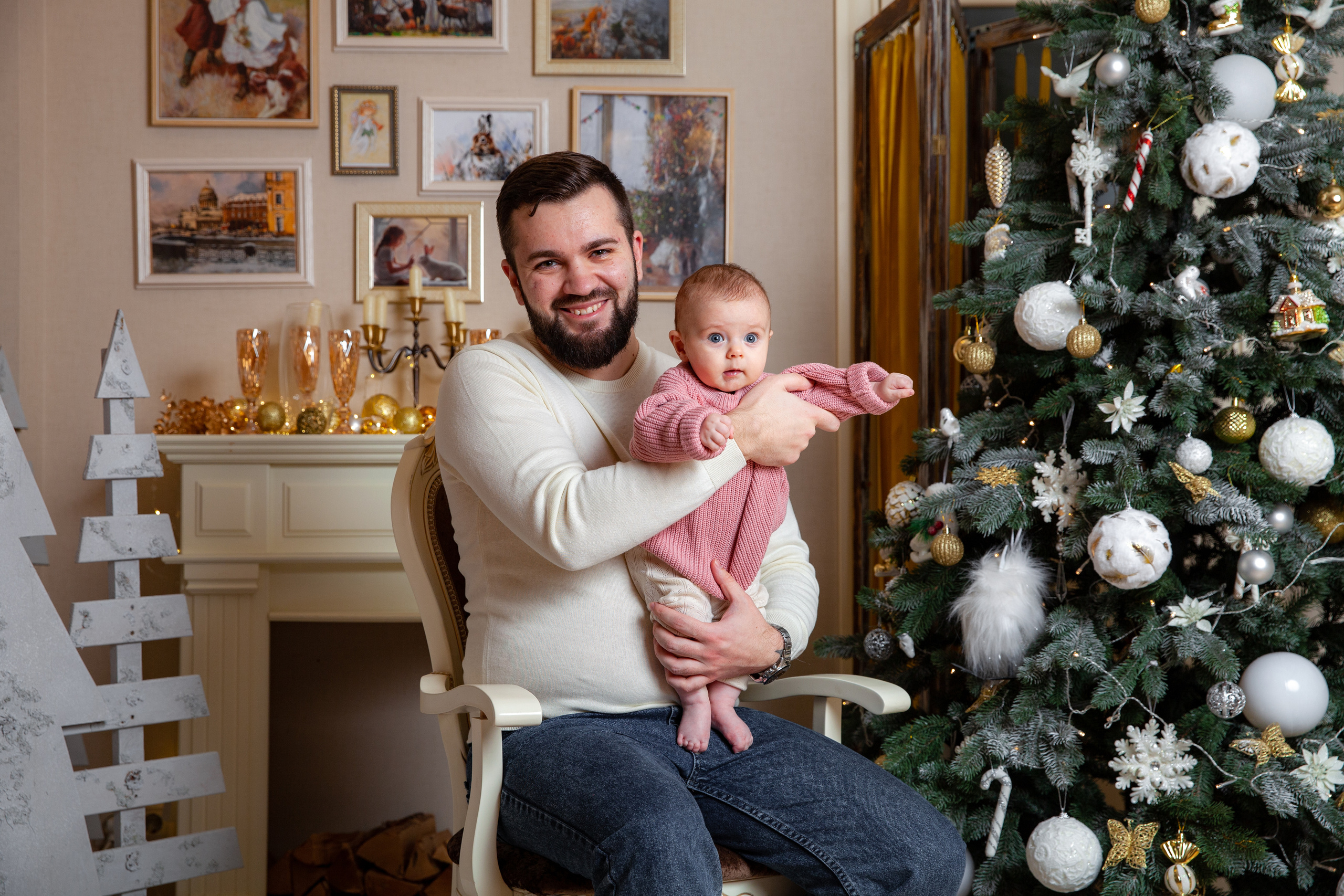 Первый новый год Миланы. Фотограф в Железнодорожном и Балашихе