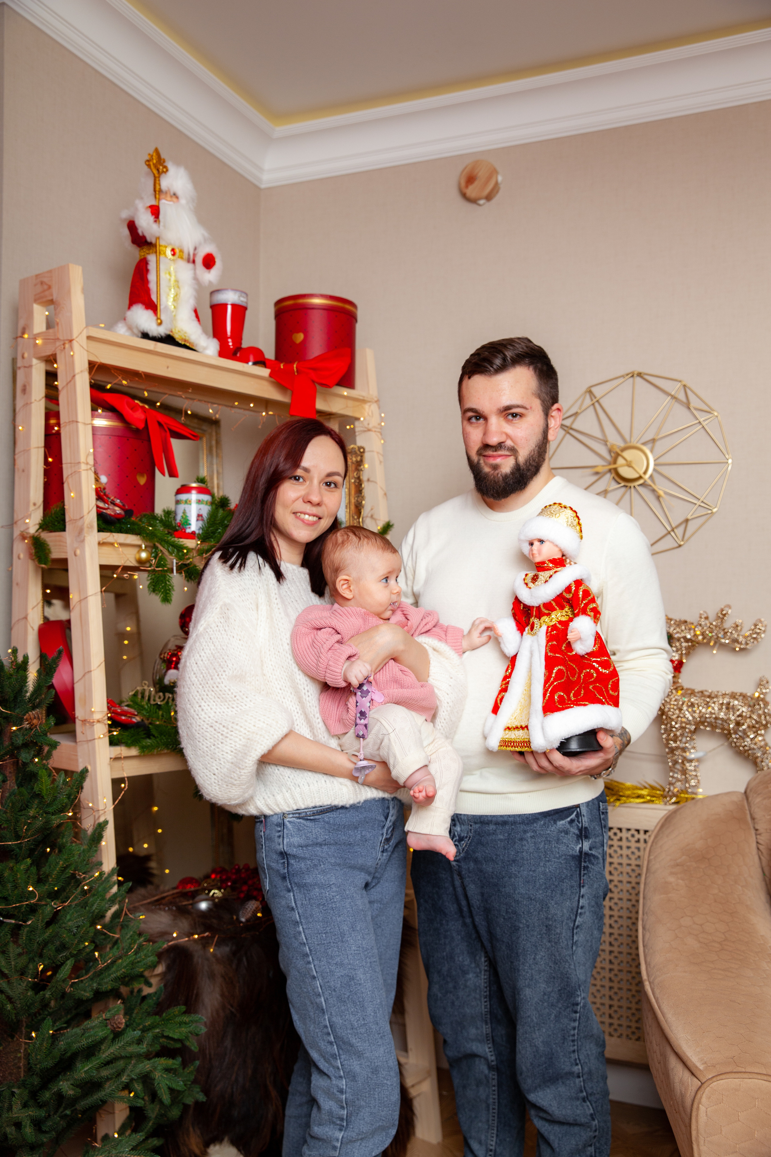 Первый новый год Миланы. Фотограф в Железнодорожном и Балашихе