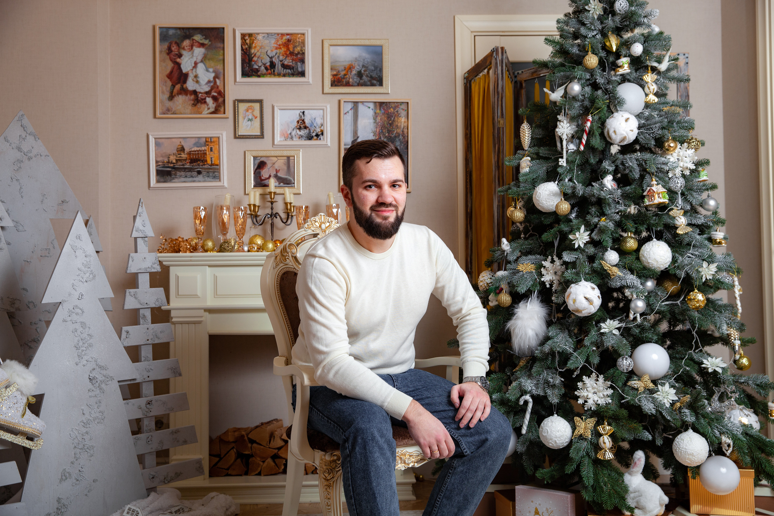 Первый новый год Миланы. Фотограф в Железнодорожном и Балашихе