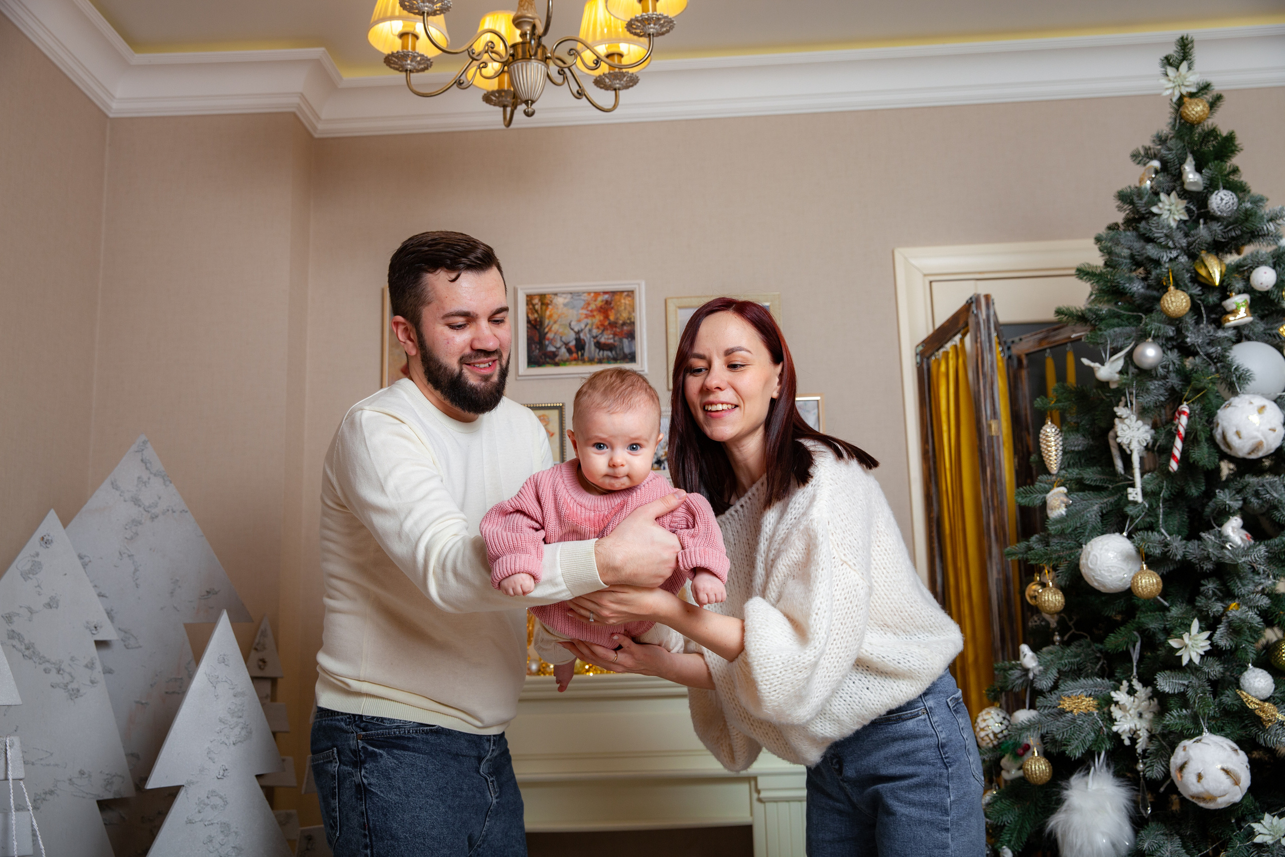 Первый новый год Миланы. Фотограф в Железнодорожном и Балашихе