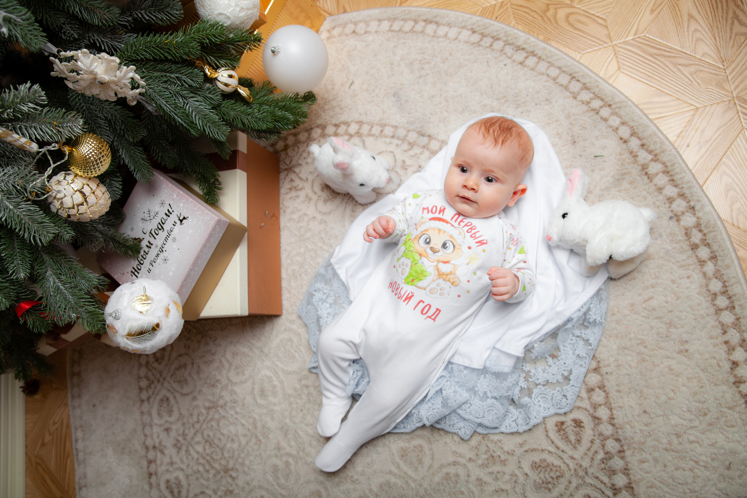 Новогодняя фотосессия для Аракси и её семьи. Фотограф в Железнодорожном и Балашихе