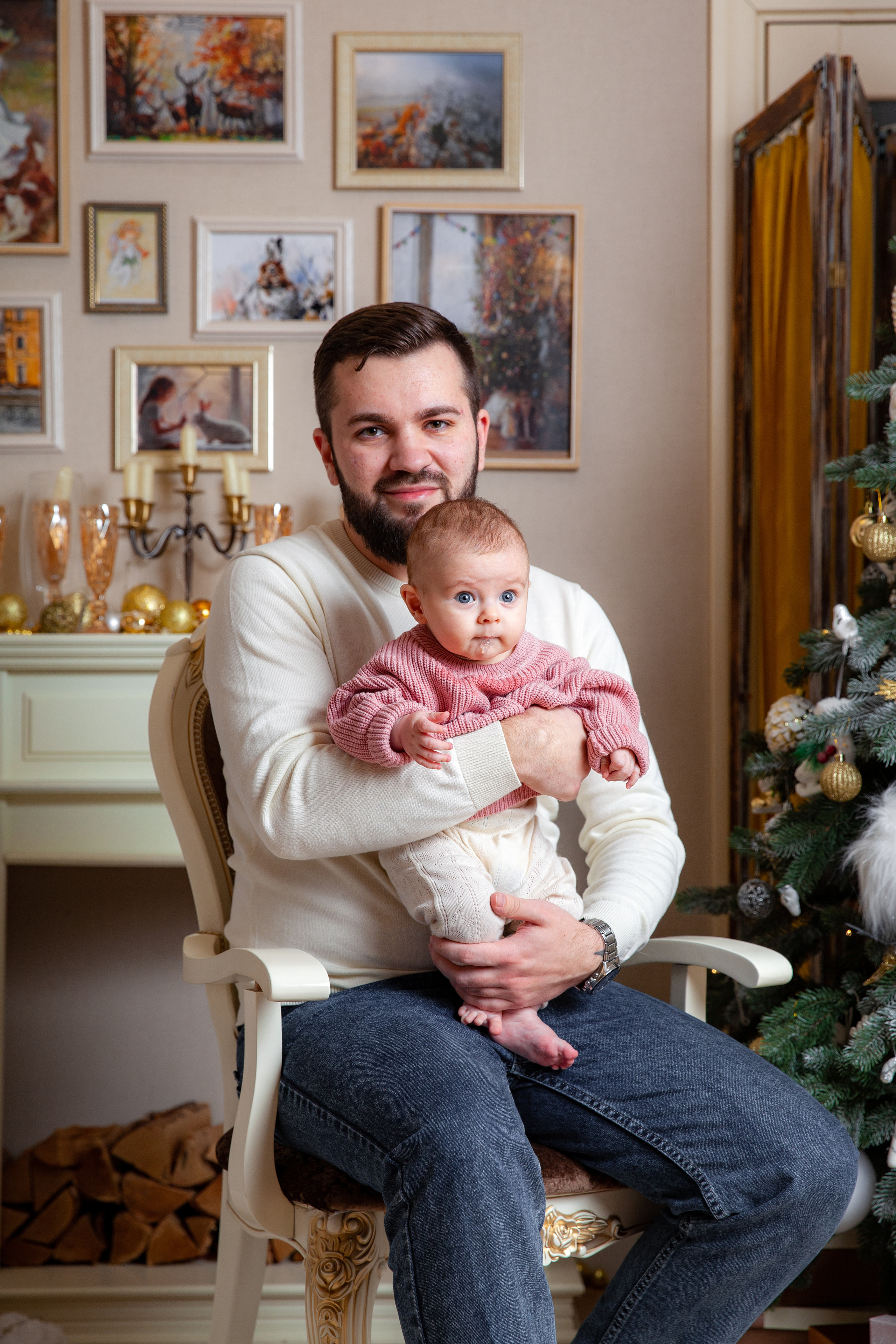 Первый новый год Миланы. Фотограф в Железнодорожном и Балашихе