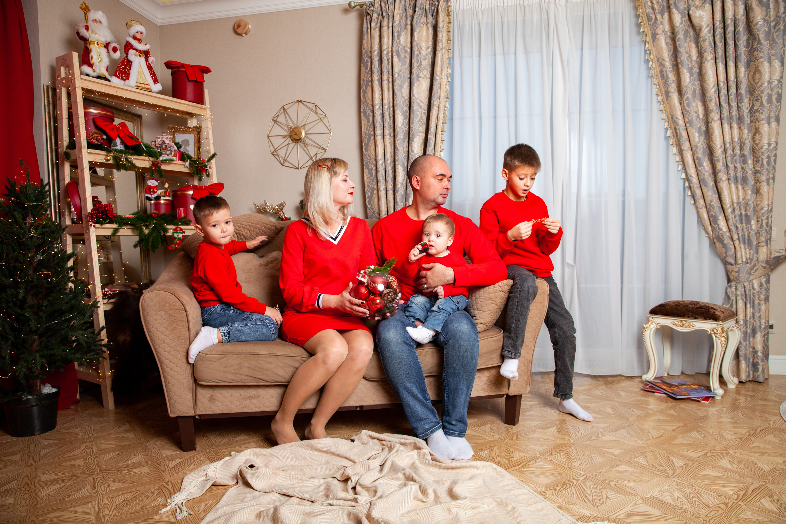 Мария и её семья. Фотограф в Железнодорожном и Балашихе