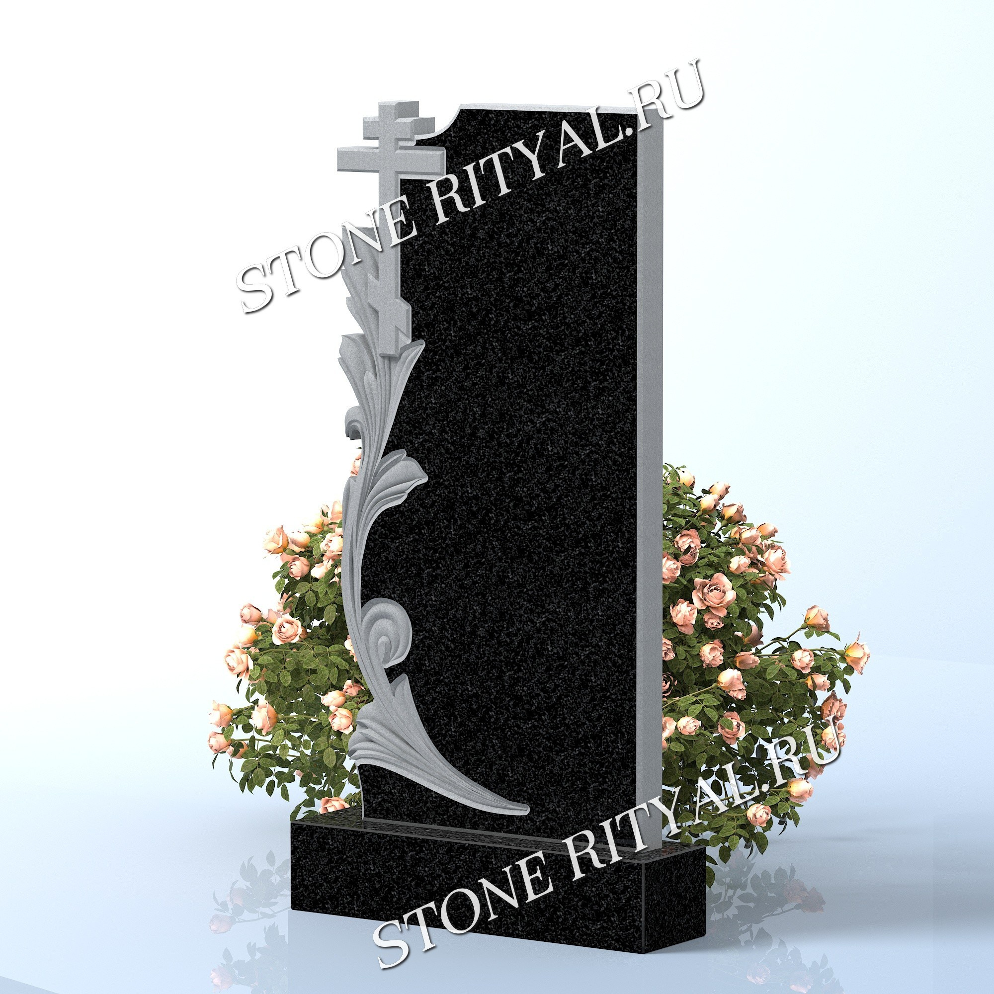 Вертикальные памятники фигурные. Изготовление и установка памятников в Москве и МО