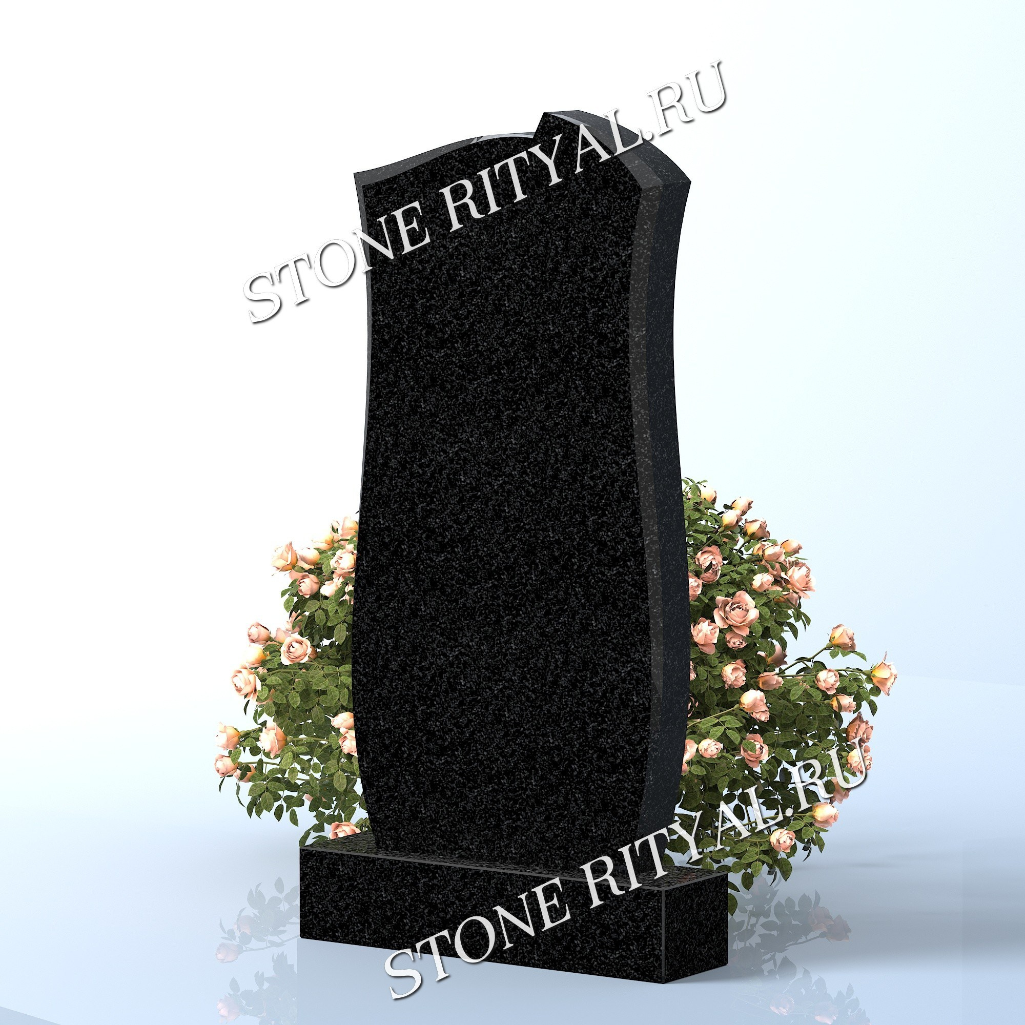 Вертикальные памятники прямые. Изготовление и установка памятников в Москве и МО