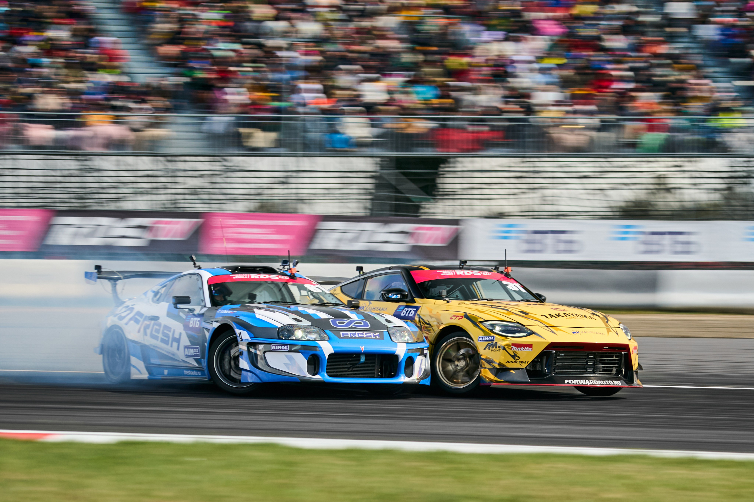 Фестиваль большого дрифта впервые в Москве. RDS FEST. FM Media Сrew. Репортажные фото и видео