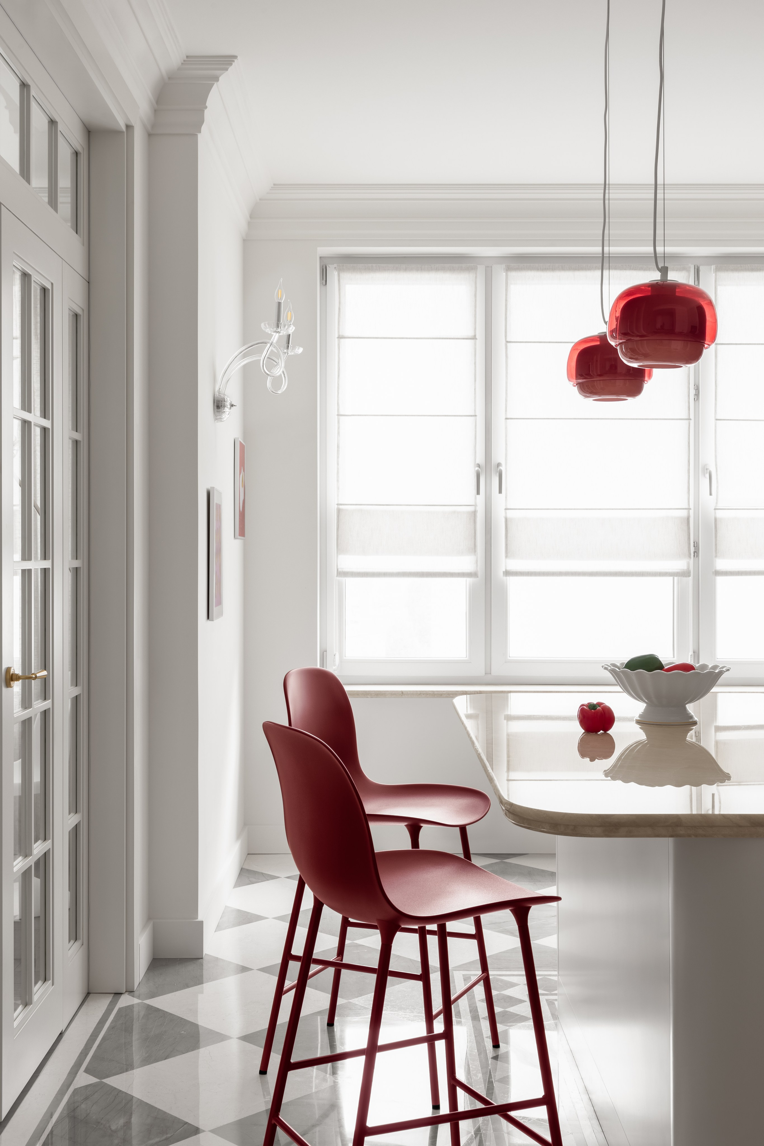 Интерьерная фотосъёмка дизайн-проекта квартиры, ЖК ARC Residence, дизайнера интерьера Евгении Мараськовой-Григорянц