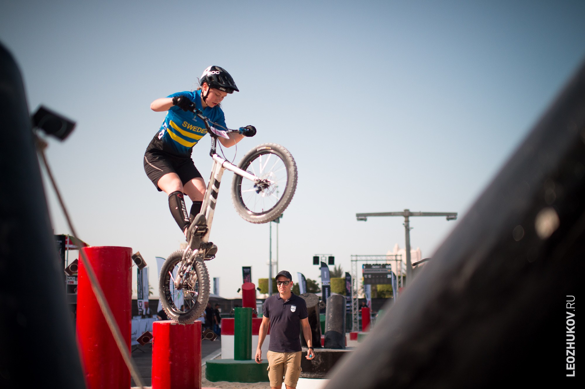 UCI Trials World Championships 2022. Sports photographer Leonid Zhukov