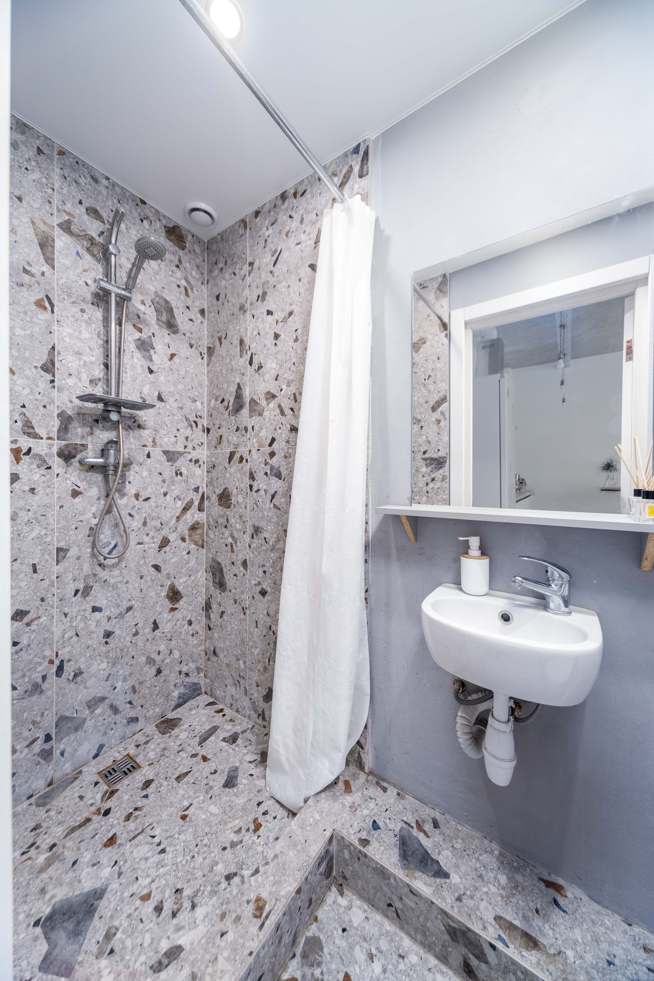 Фото интерьера санузла в пентхаусе в ЖК Минск Мир