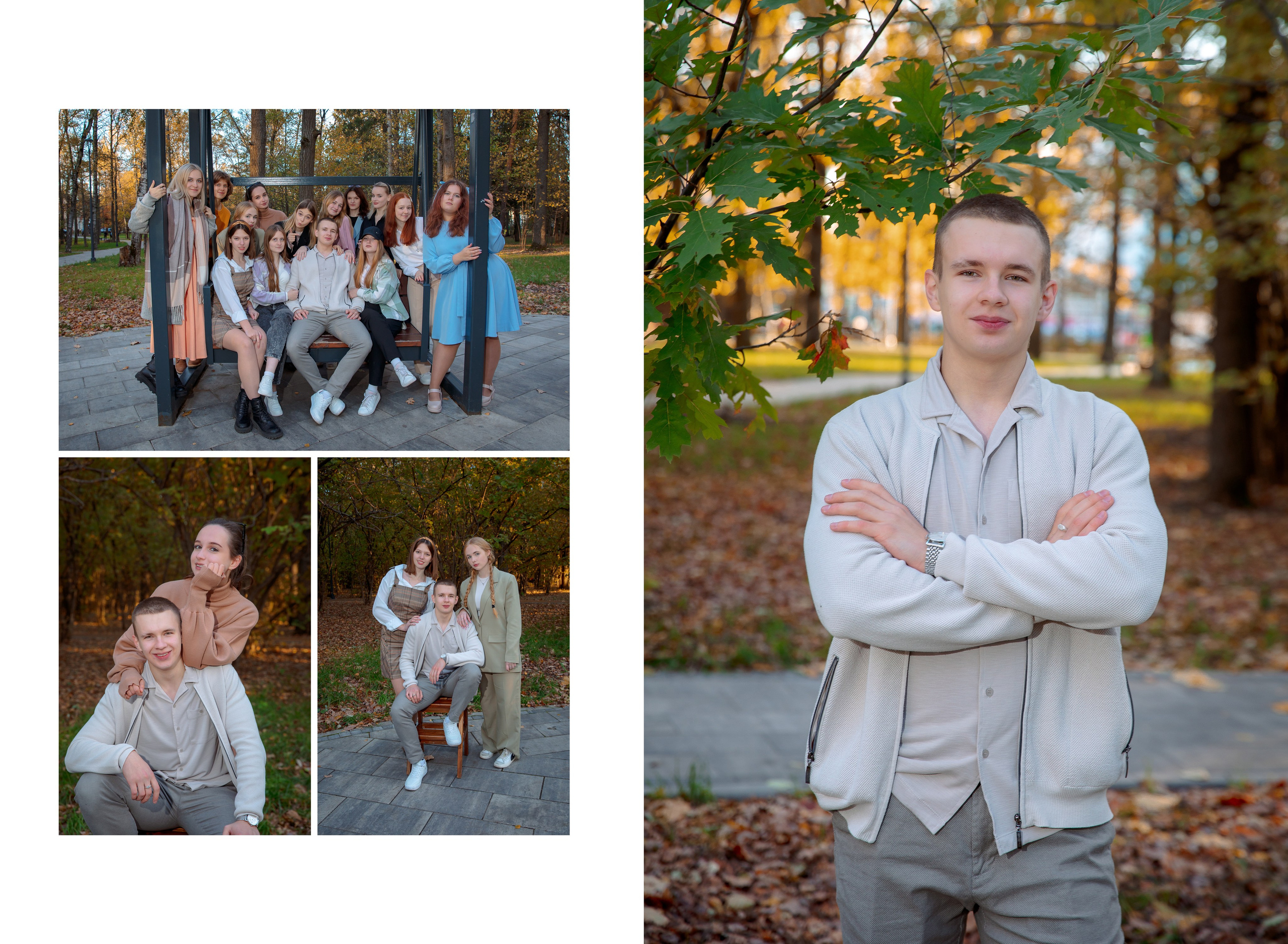 Выпускной альбом для 11 класса. Фотограф и режиссер Московко Екатерина