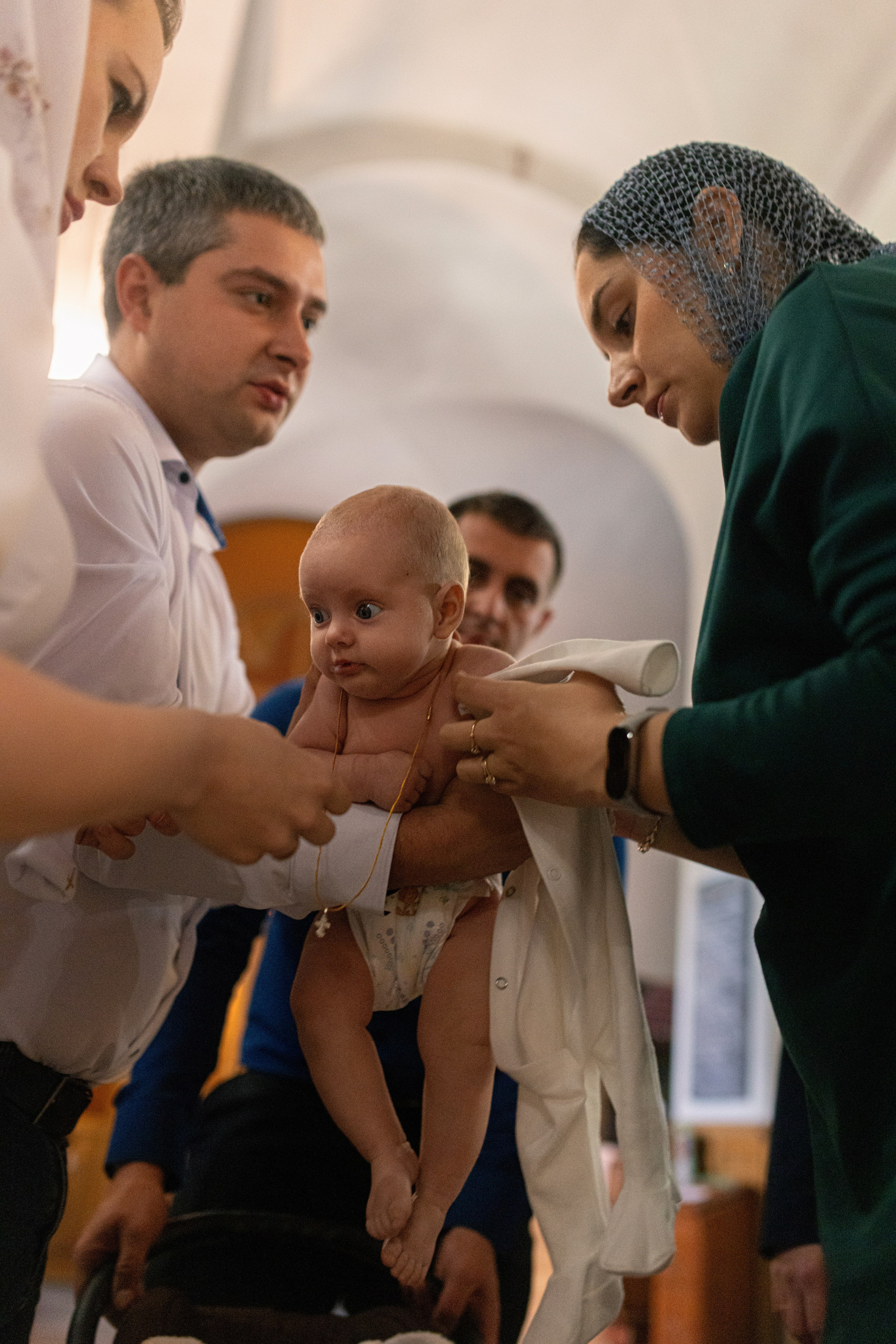 Крещение Алины. Дмитрий Шульгин, портретный фотограф в Воронеже
