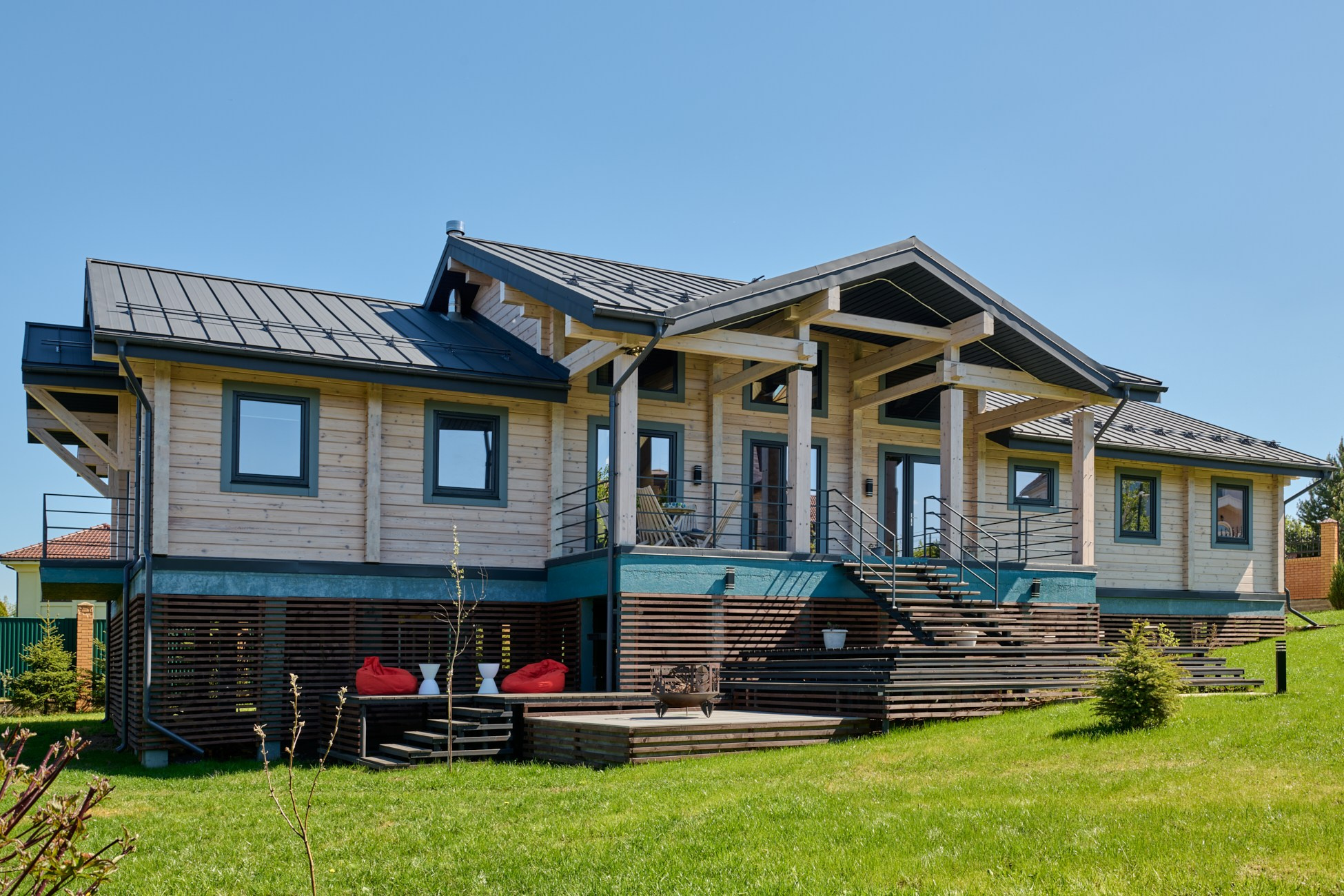 Загородный дом архитектора в Подмосковье. Фотографии на конкурс. Фотограф для дизайнеров, застройщиков и бизнеса — интерьеры и архитектура — Роман Свободный в Москве и по России