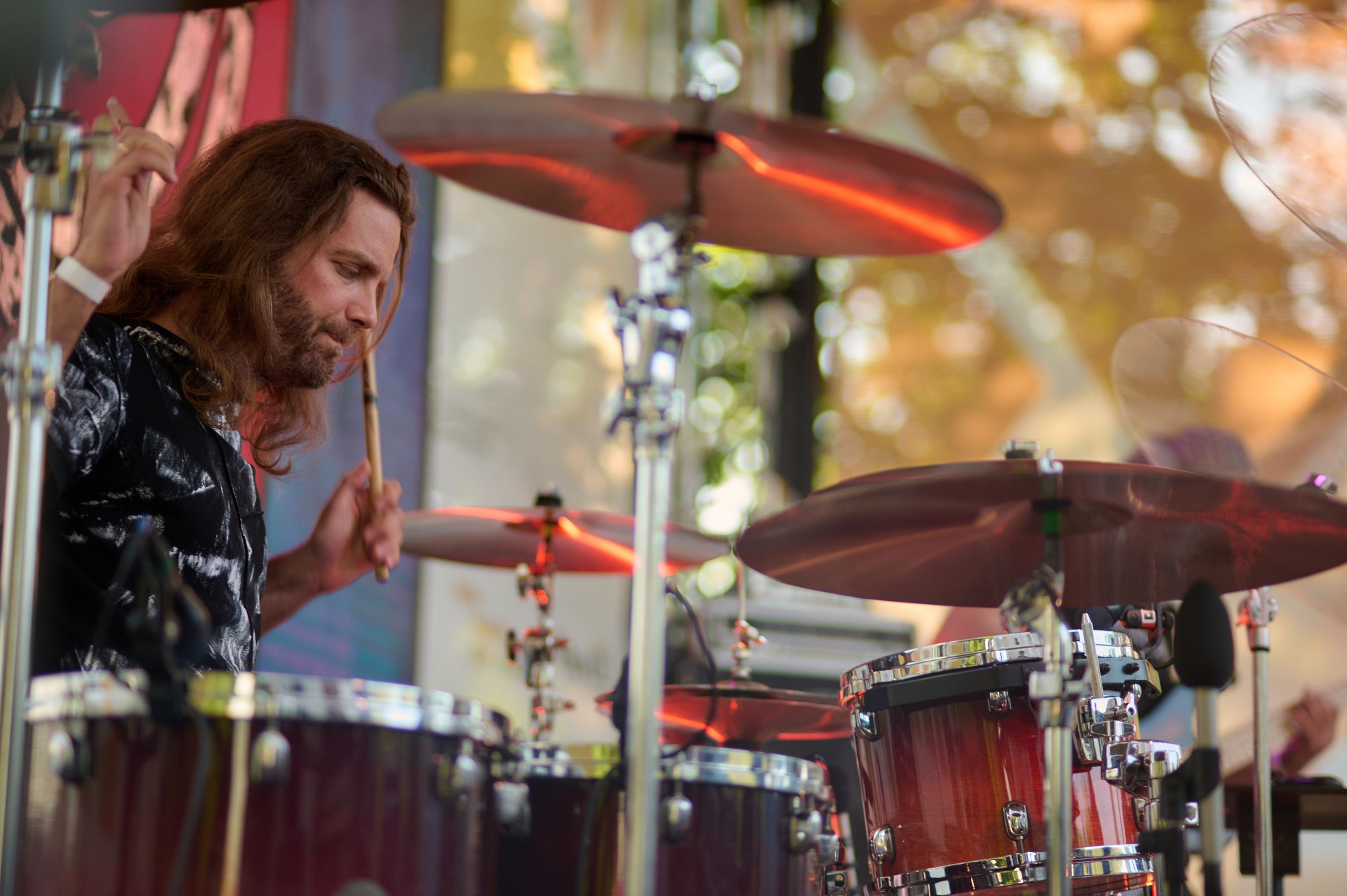 Фоторепортаж: 8-ой Ежегодный опен-эйр фестиваль Summer Music Park. Концерт группы "Мельница"