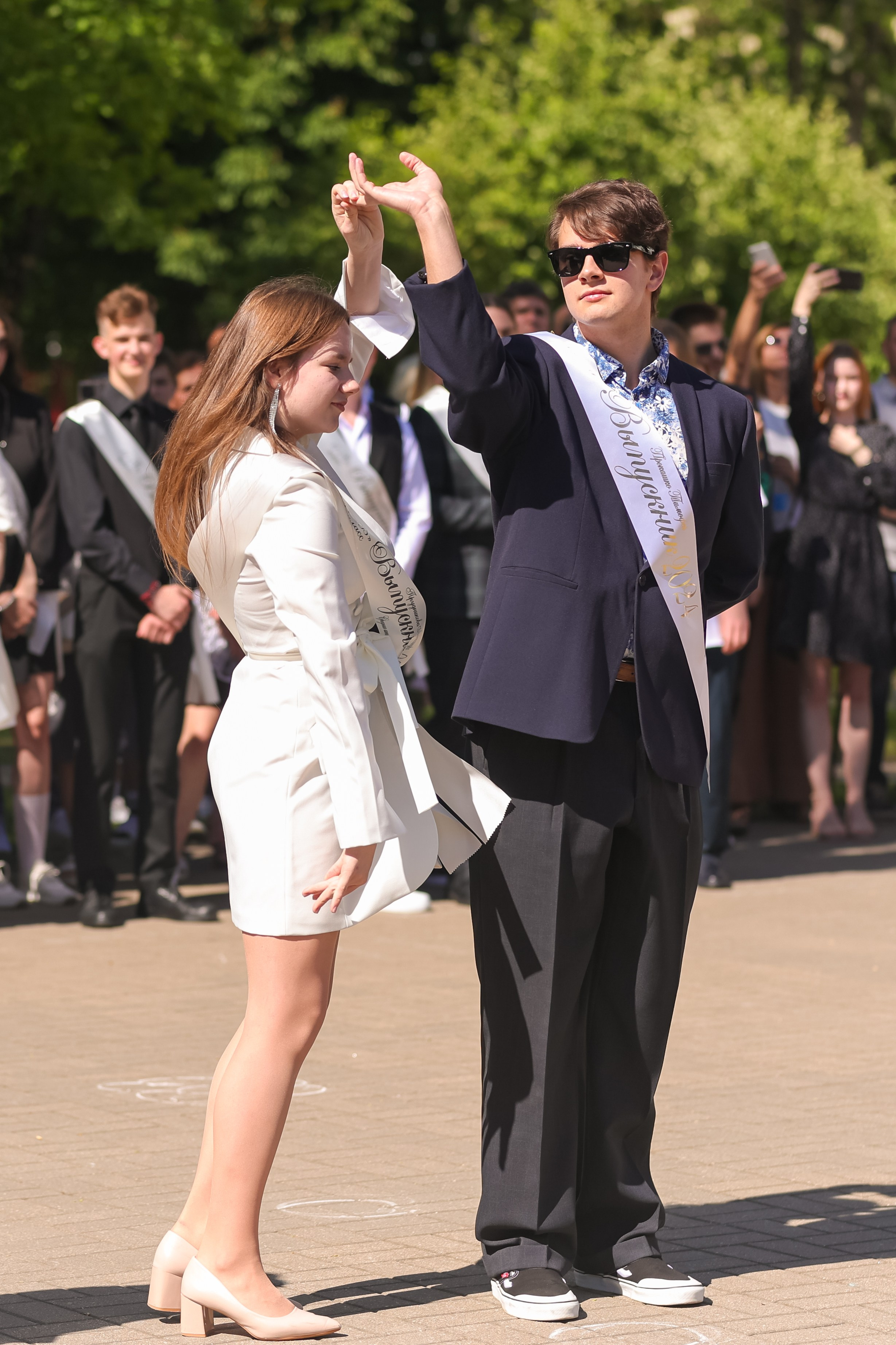 Последний звонок в СШ№ 19 г.Минска. Свадебный фотограф Беларусь Ольга Козыренко