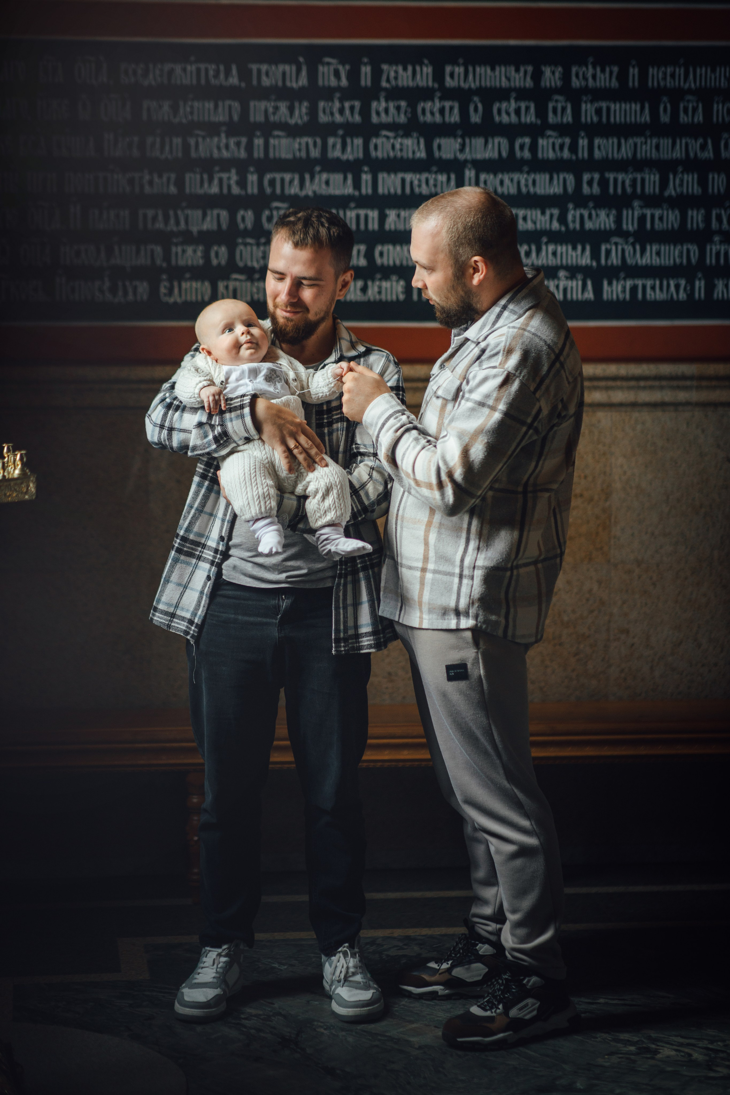 Таинство крещения Ярослава, храм Рождества Христова, Стиклево