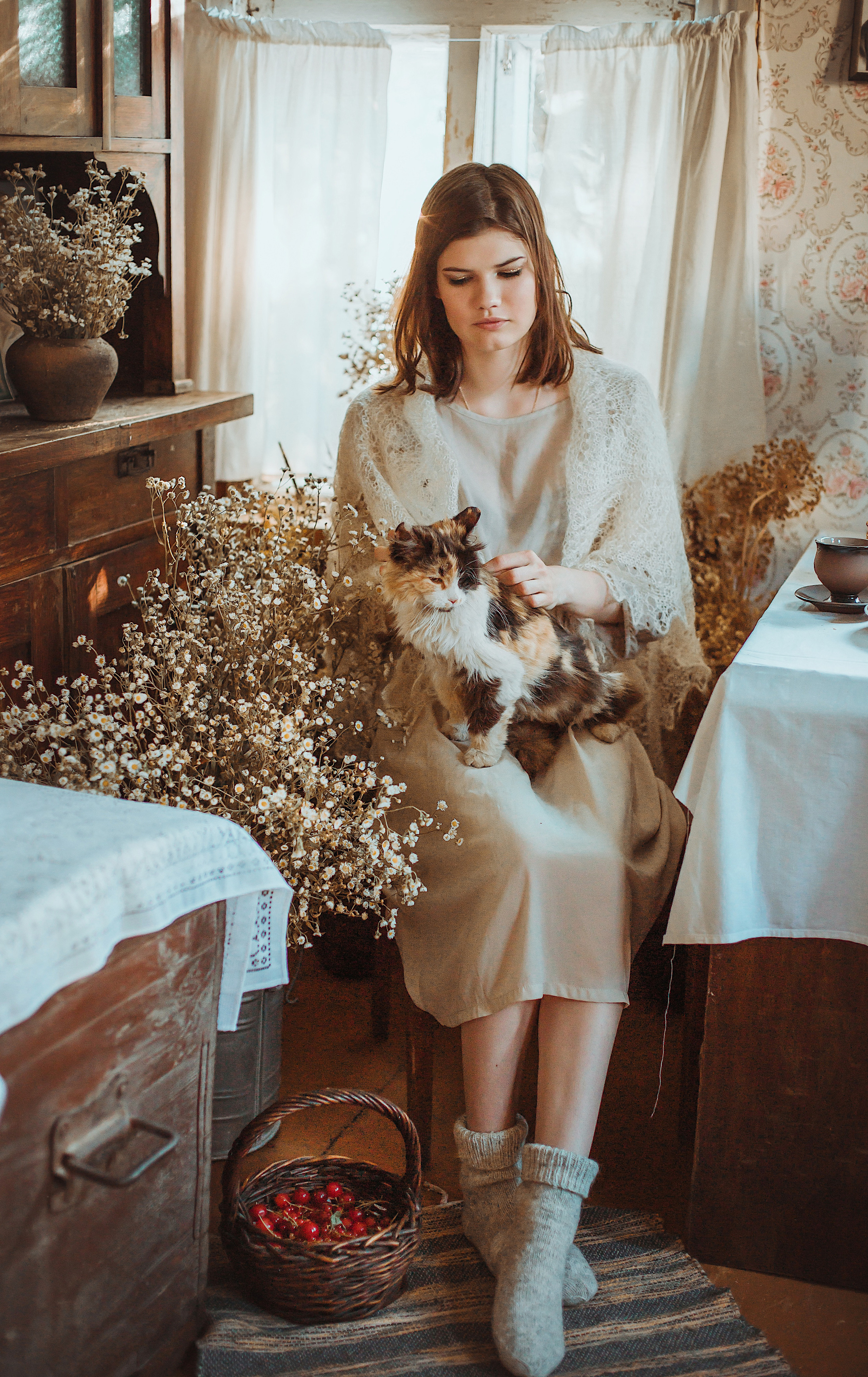 Деревенский стиль, детский портрет, семейная фотосессия. Профессиональный фотограф, фотохудожник, видеограф из Москвы