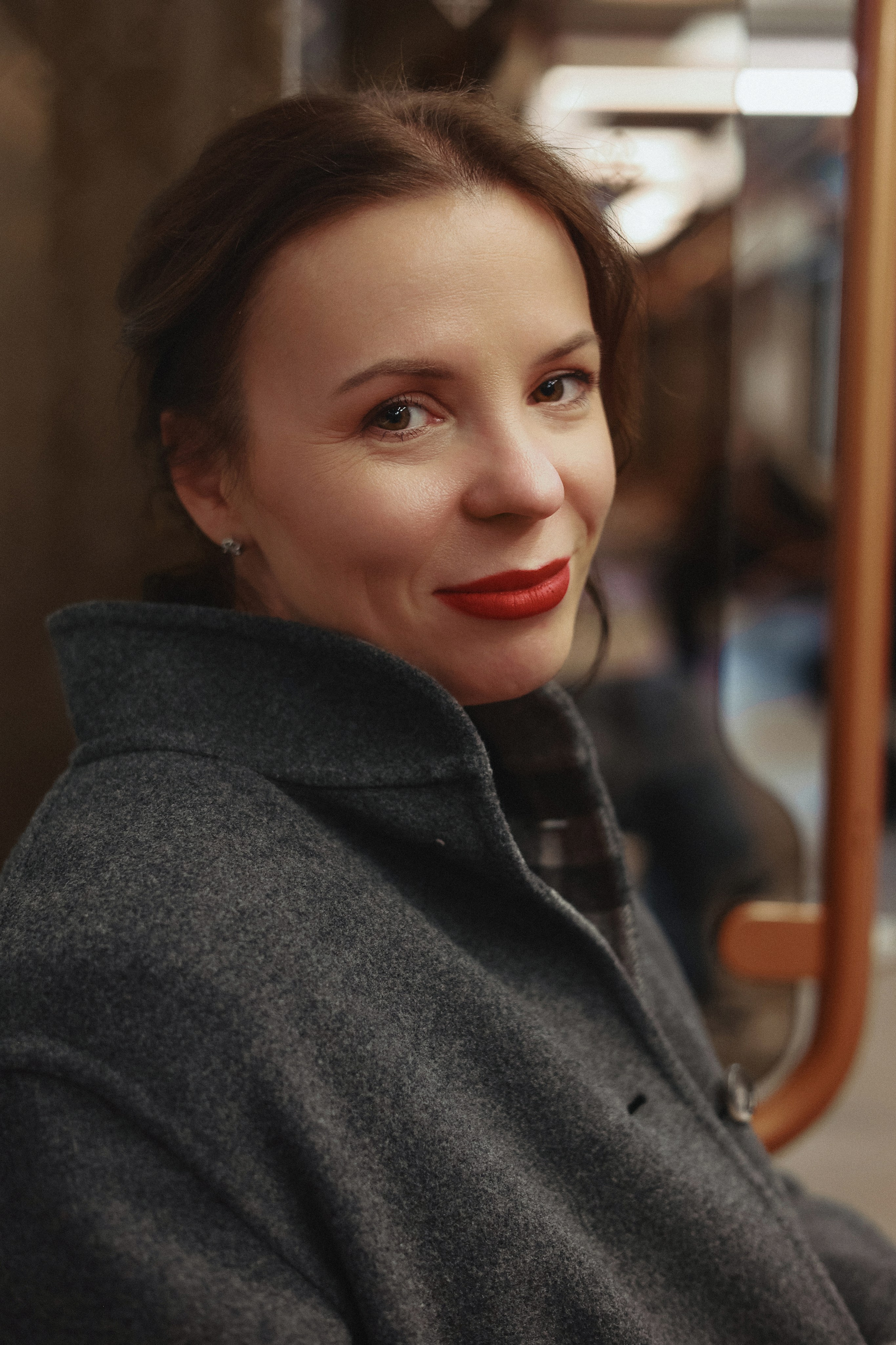 Фотосессия в московском метро. Портретный и семейный фотограф в Москве Мария Рослякова