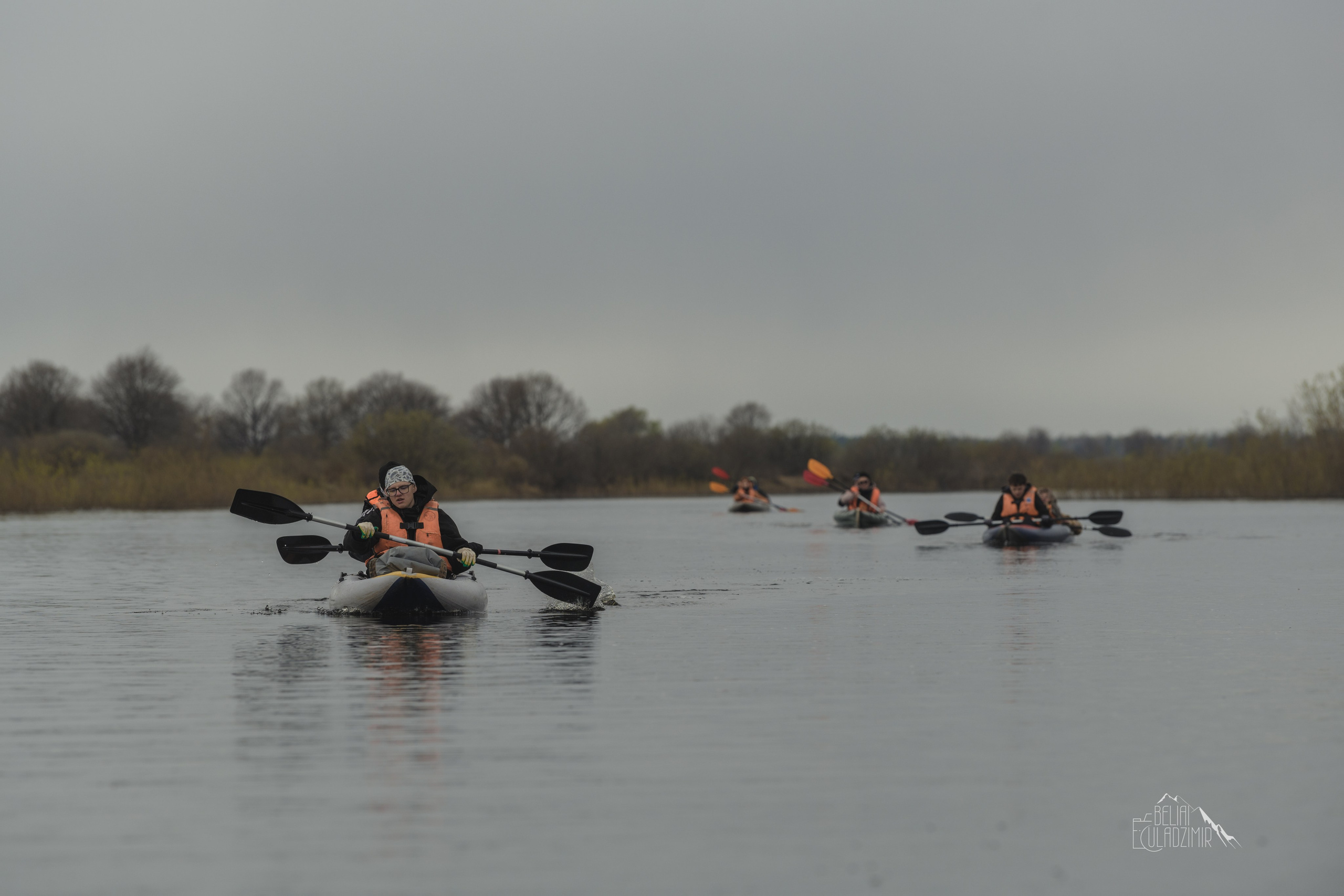 Сплав по реке Тремля 11 апреля 2026 года. Репортажный фотограф Владимир Беляй
