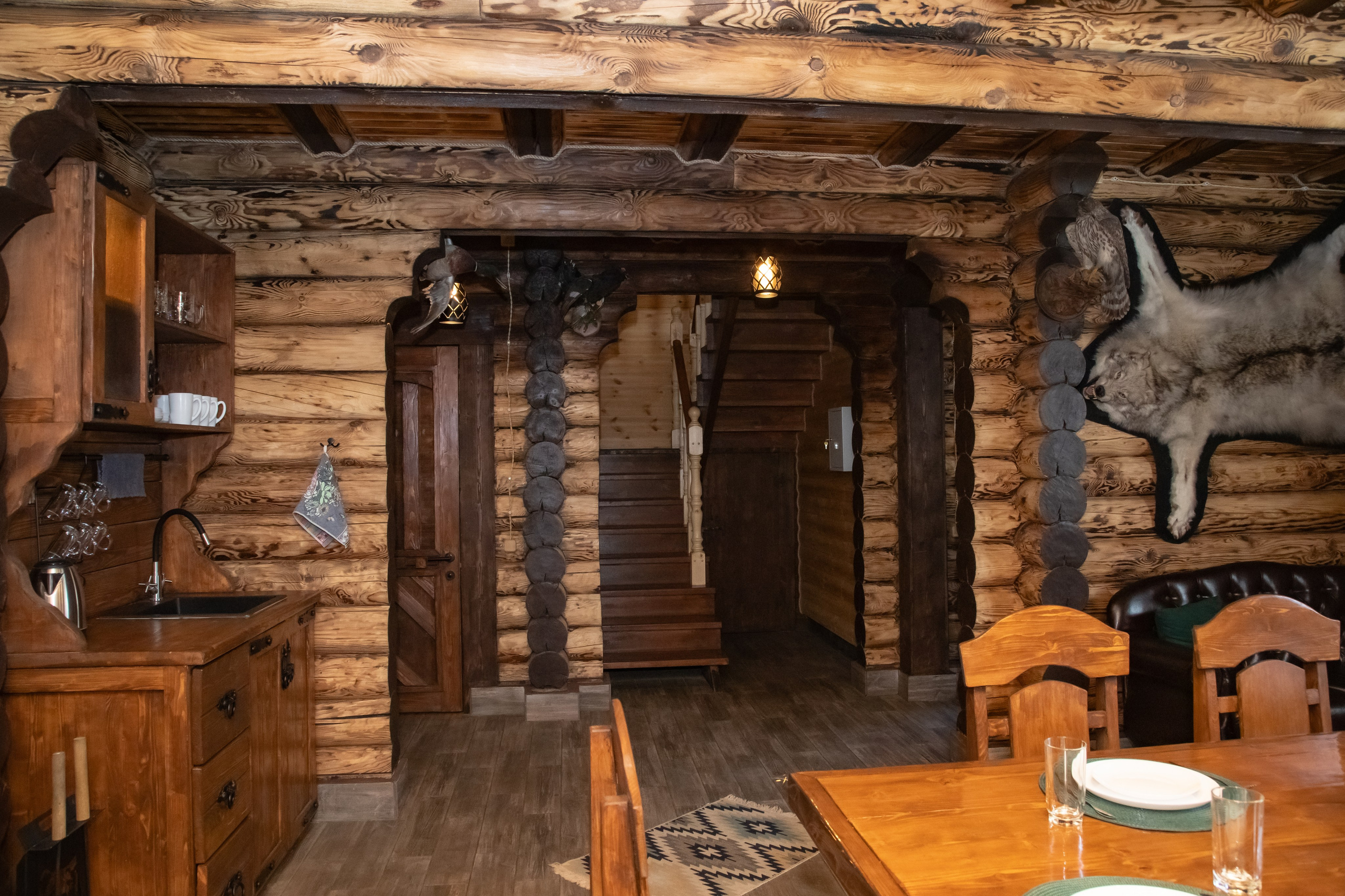 Дом «Охотничий». Банный комплекс «С легким паром»