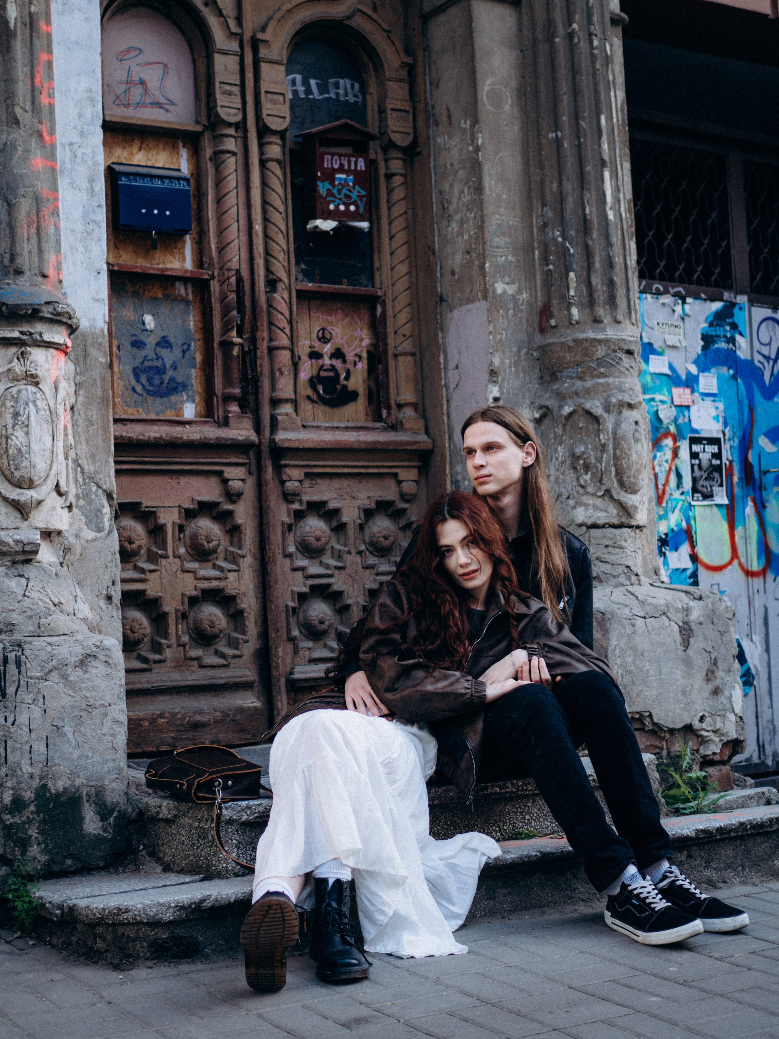 Прогулочная street фотосессия love story