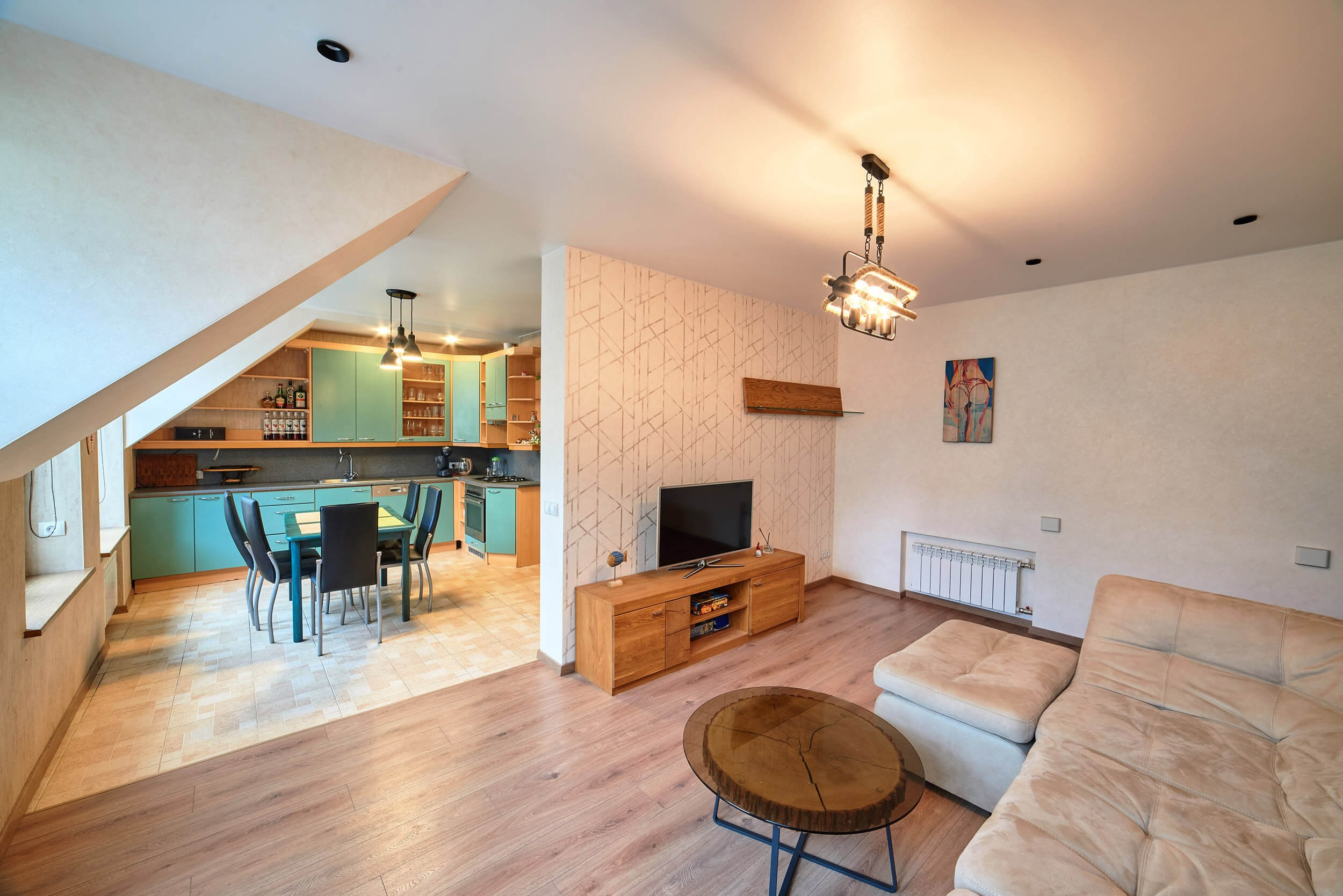 Интерьер двухкомнатной квартиры в центре Санкт-Петербурга для продажи, профессиональная фотосъемка