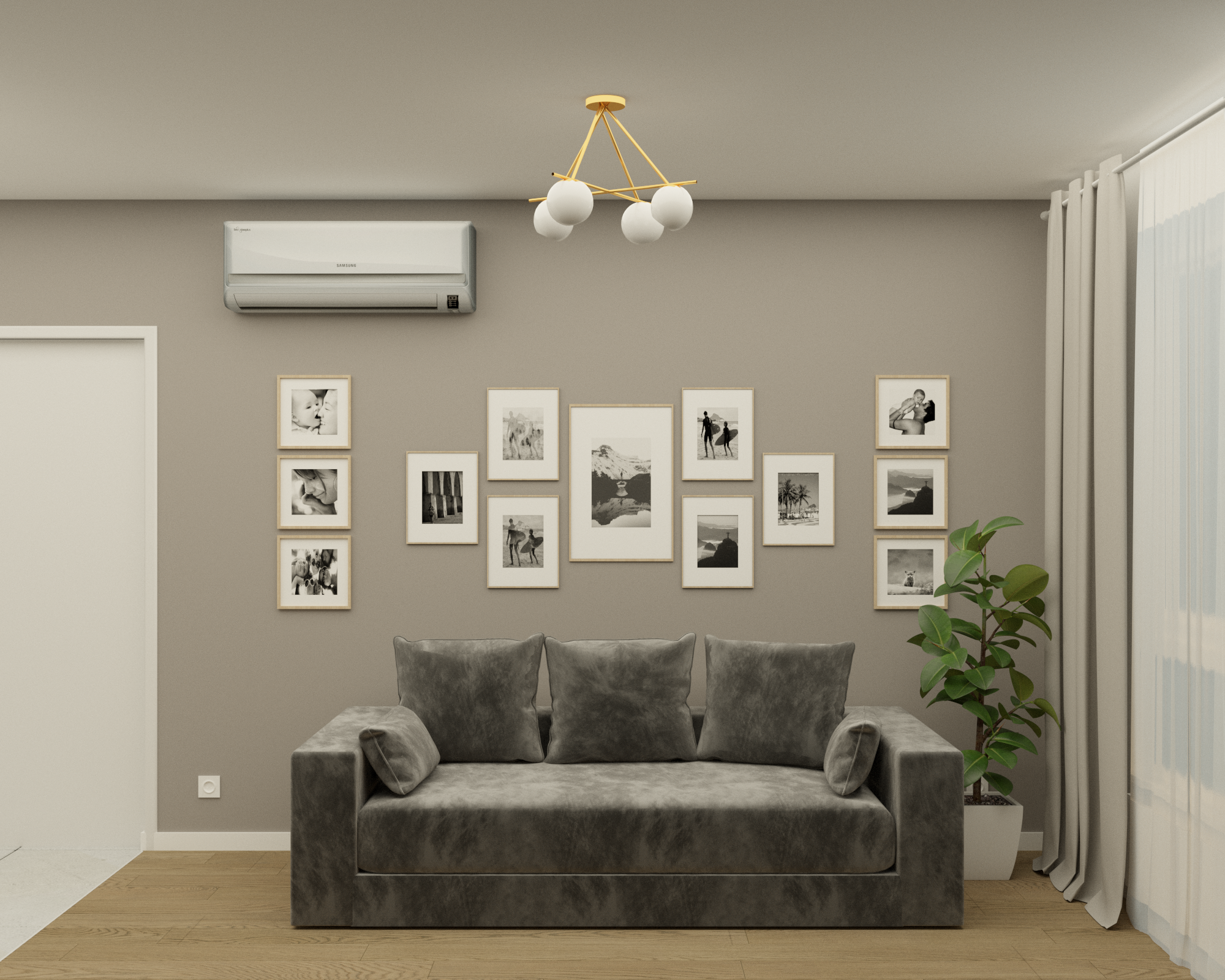 Дизайн-проект фото-стены гостиной. Обо мне