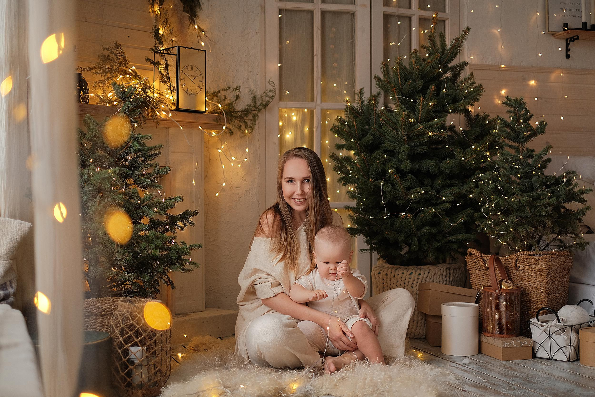 Новогодние фотосессии. Фотограф Юрий Марилов Москва, Тюмень