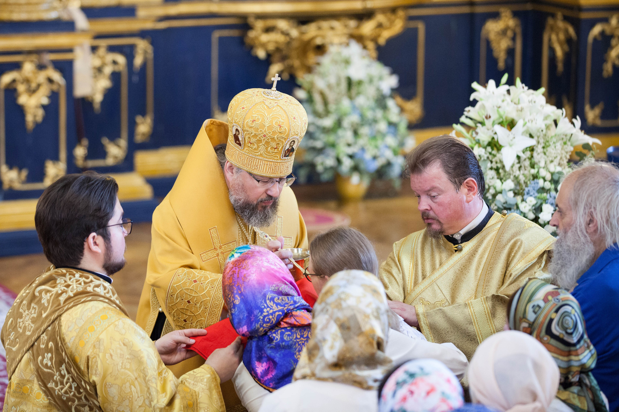 МИТРОПОЛИТ ВАРСОНОФИЙ СОВЕРШИЛ БОЖЕСТВЕННУЮ ЛИТУРГИЮ В НИКОЛО-БОГОЯВЛЕНСКОМ СОБОРЕ. НИКОЛО-БОГОЯВЛЕНСКИЙ МОРСКОЙ СОБОР