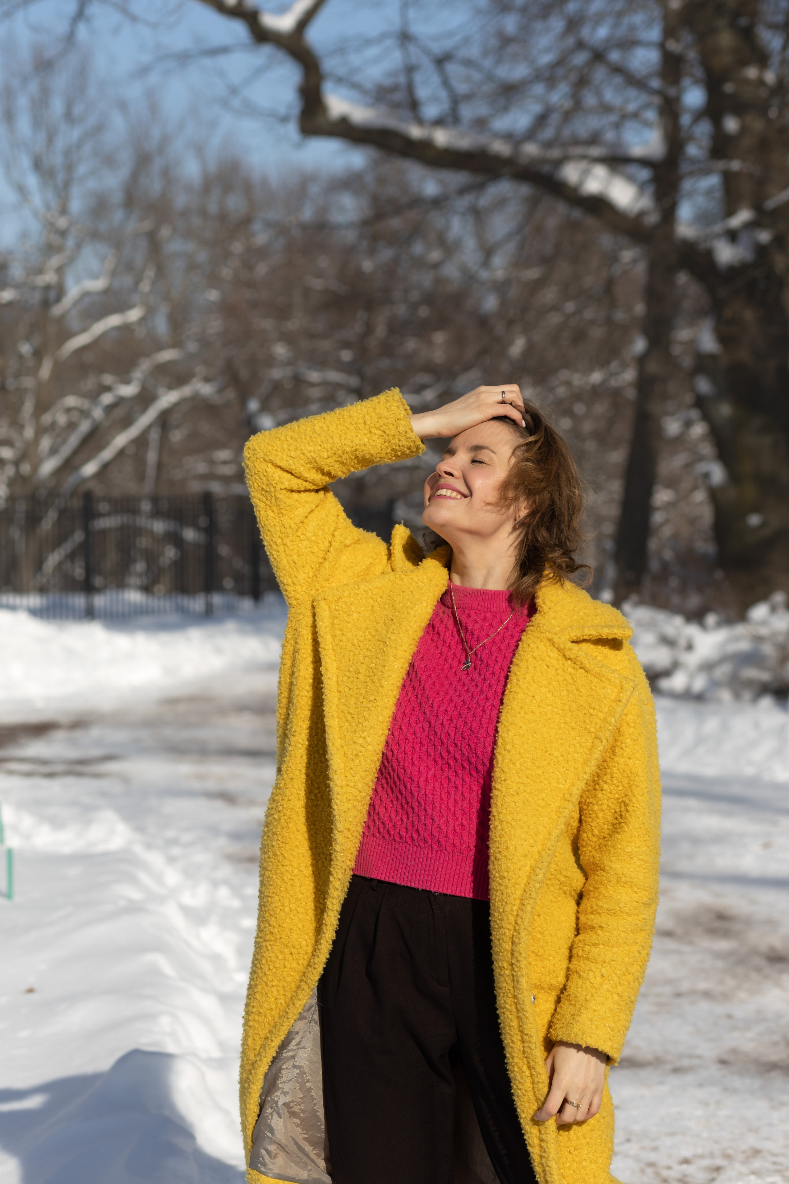 Зимняя индивидуальная фотосессия на улице