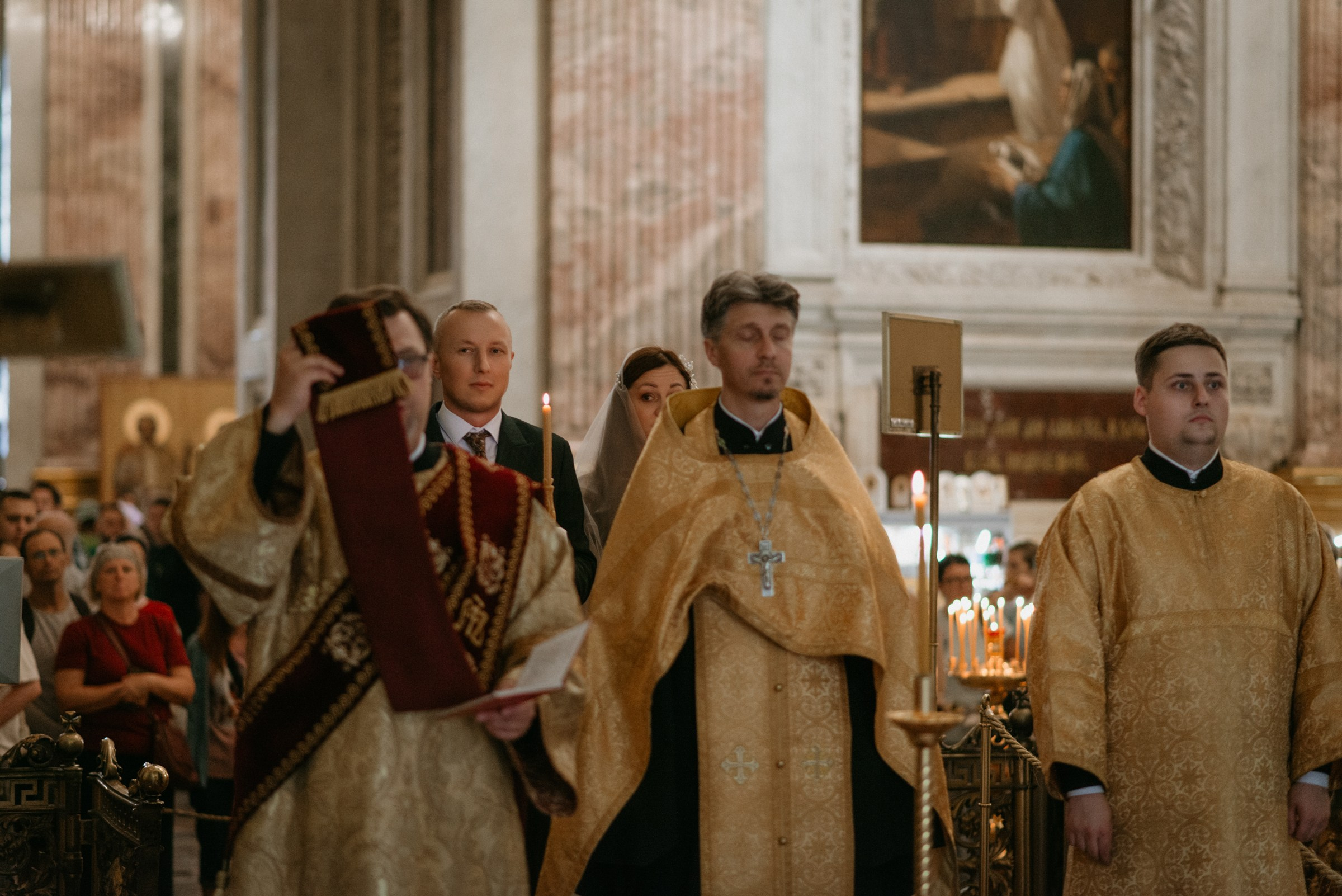 венчание в Исаакиевском соборе