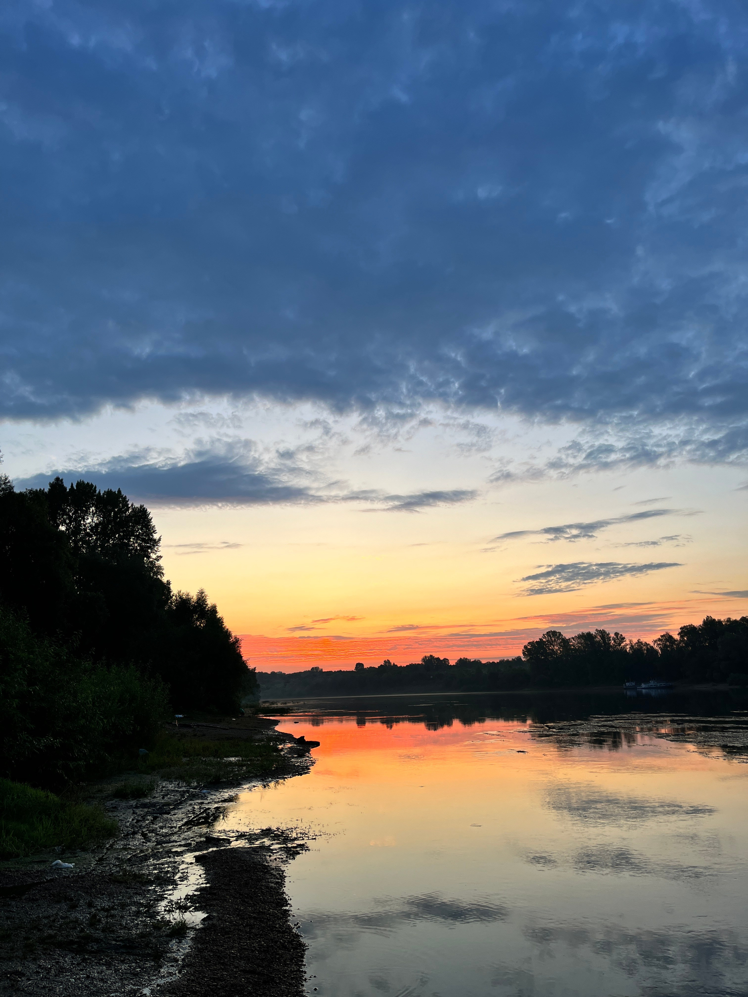 Рассвет на сапах в Сипайловских карьерах