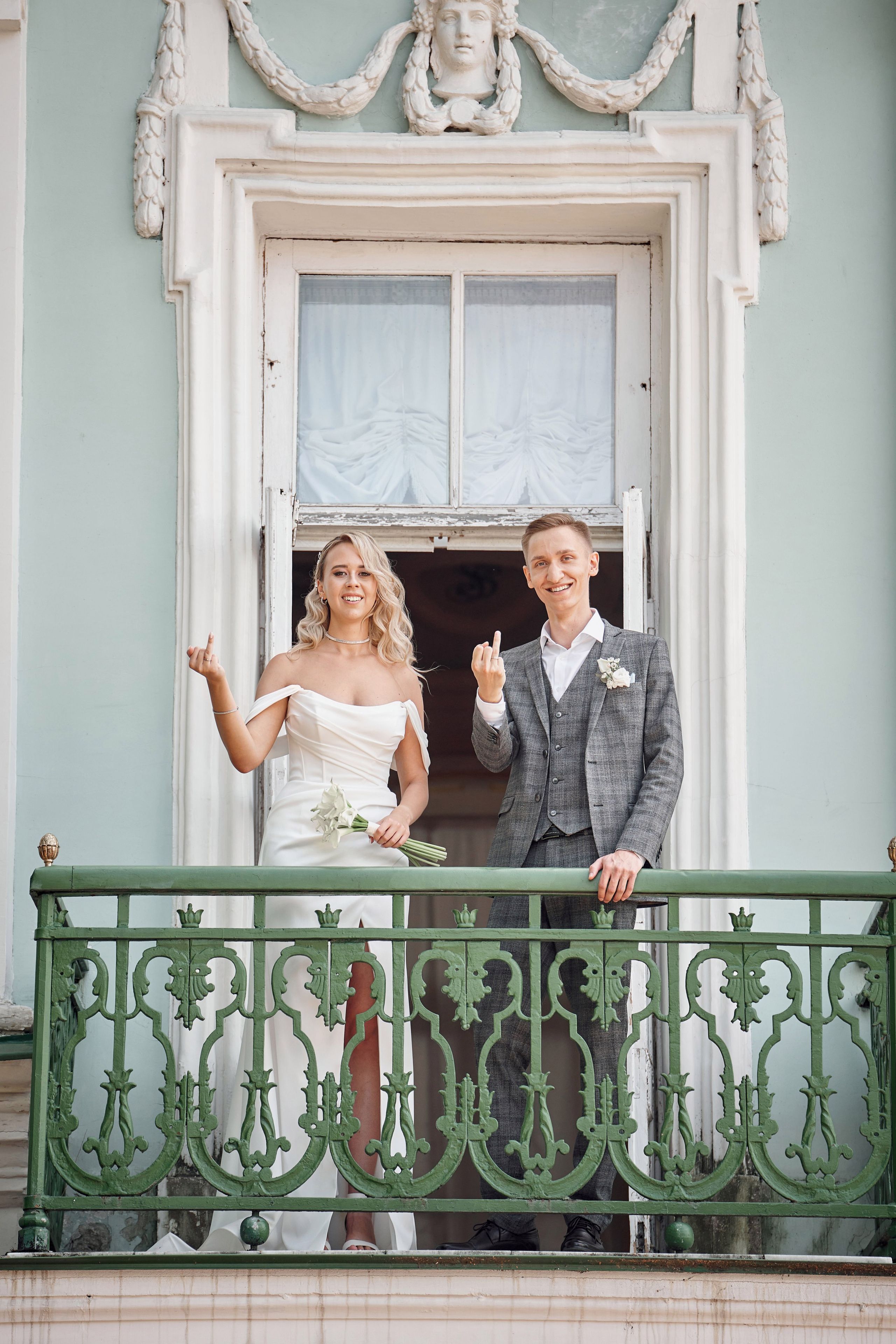 Свадебняа Фотосессия Николая и Анастасии в Кусково