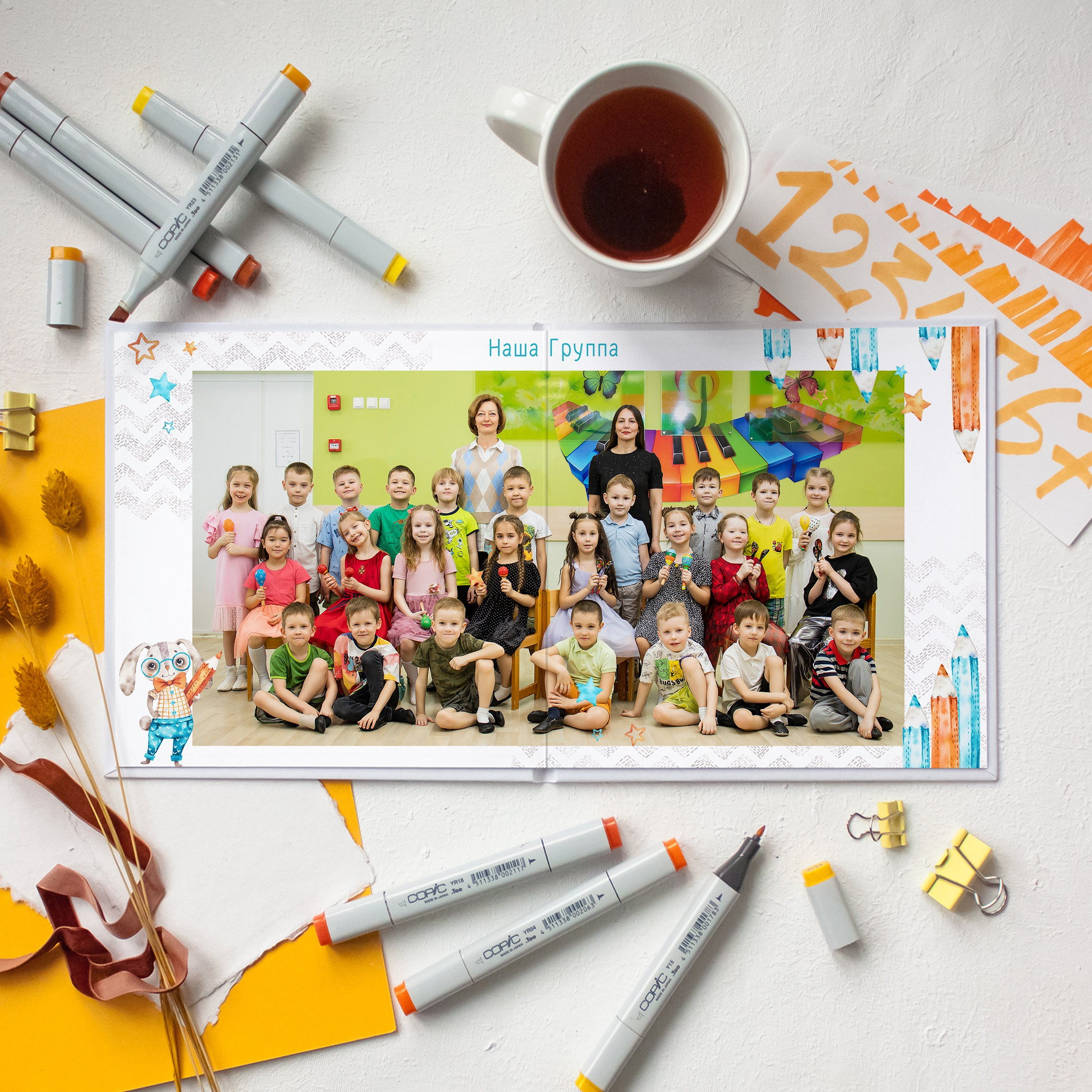 Зайки 2200. Выпускные альбомы для садика и школы в Набережных Челнах