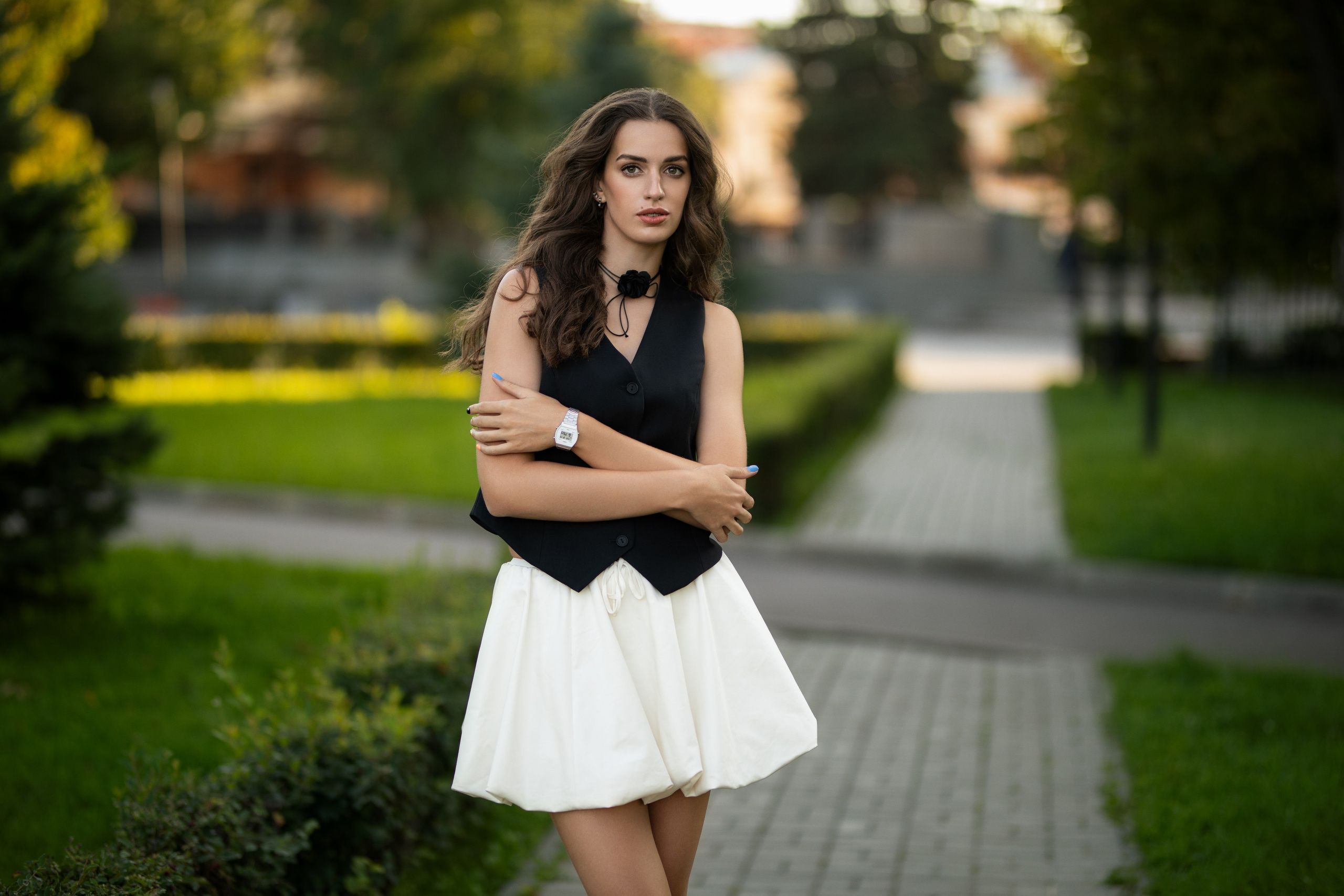 Летняя городская прогулка с Викторией в формате для «себя». Дмитрий Шульгин, портретный фотограф в Воронеже