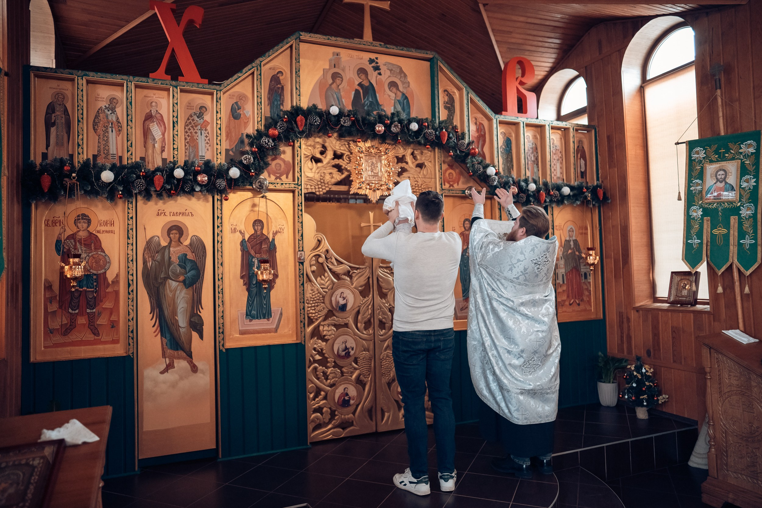 Крещение в храме Блж.Ксении Петербургской Севастополь. Церковный фотограф Севастополь