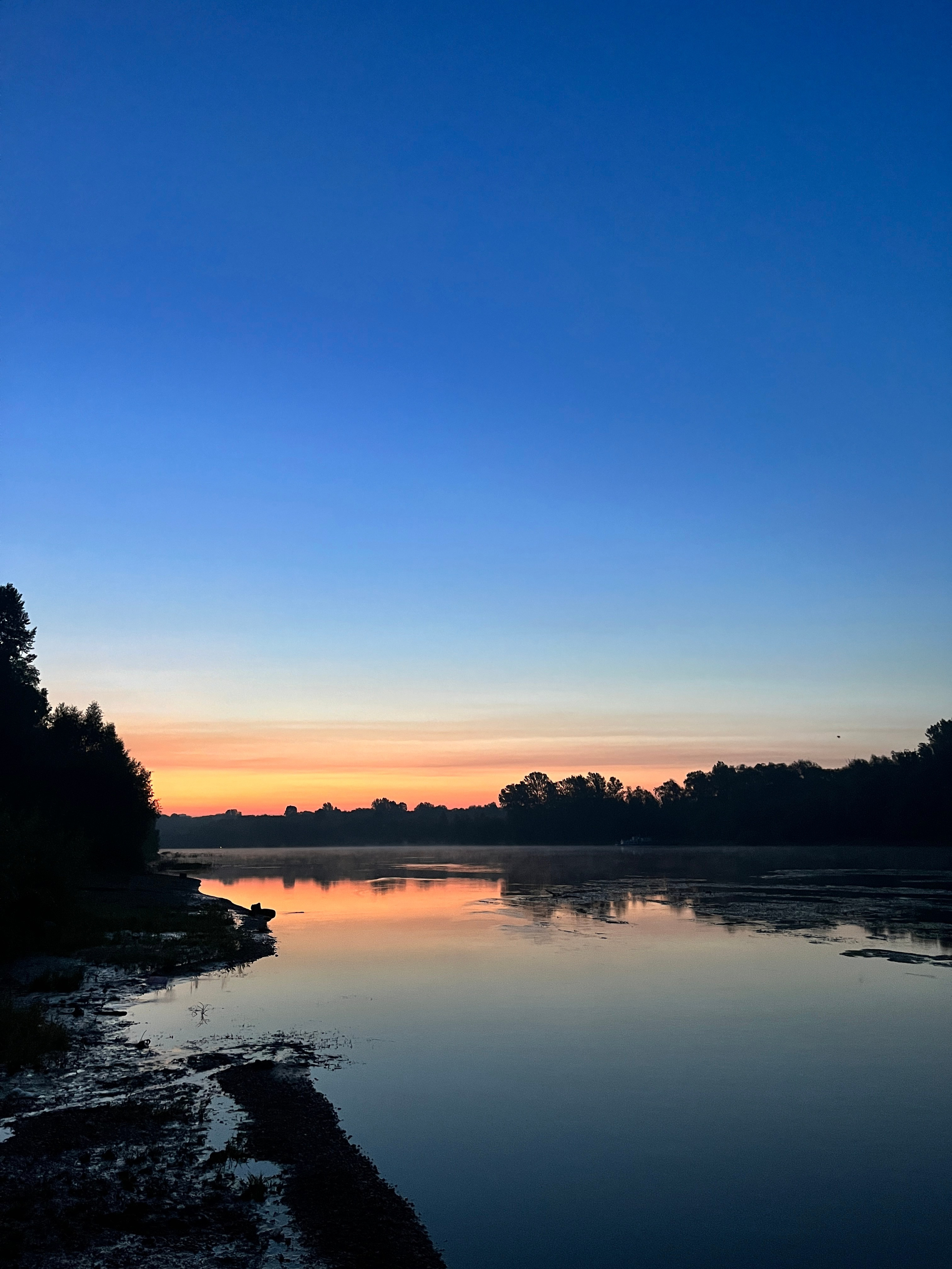 Рассвет на сапах в Сипайловских карьерах