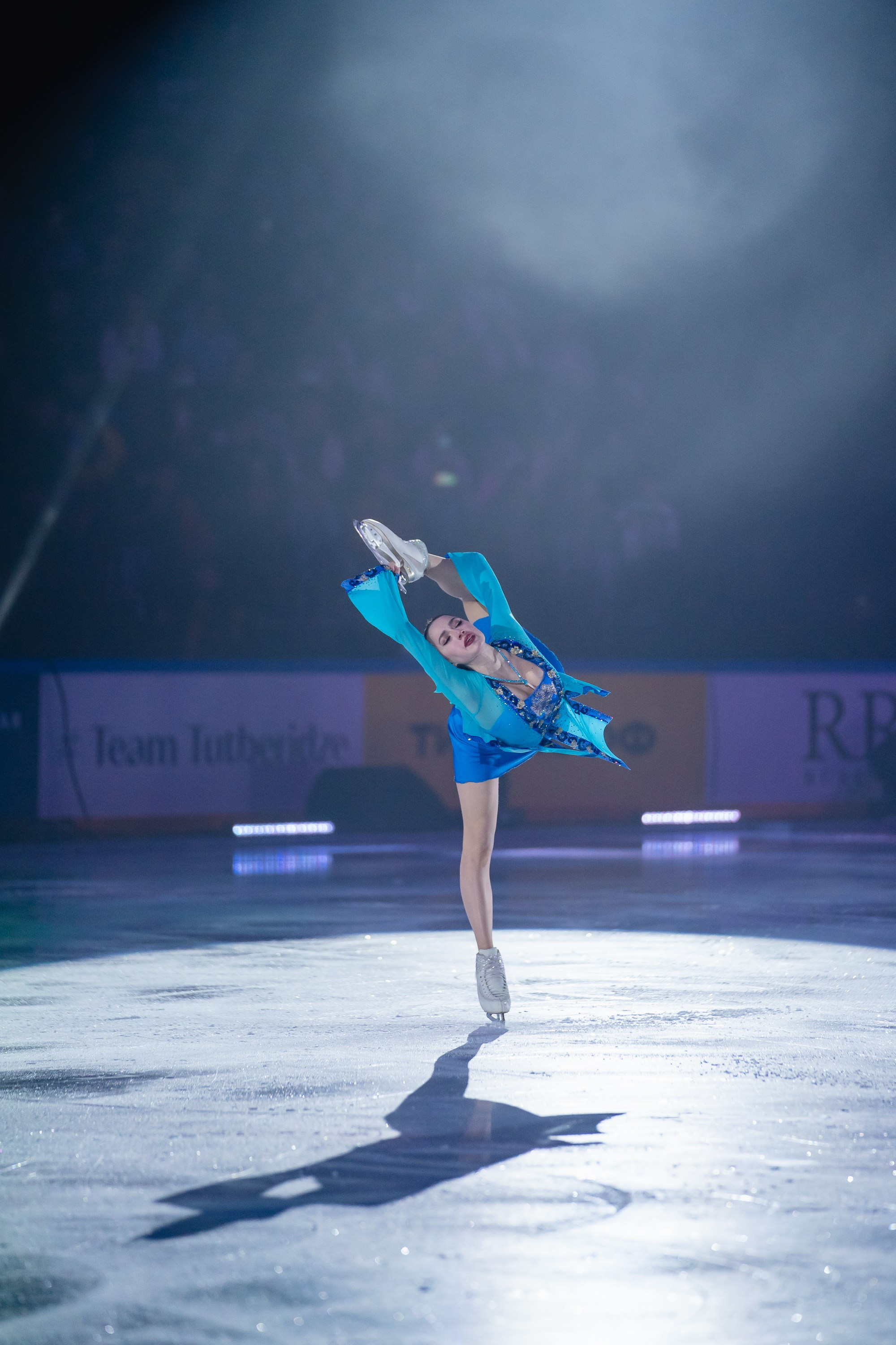 Шоу «Чемпионы на льду» в Новосибирске. Воробьева Ксения — Спортивный и танцевальный фотограф Новосибирск