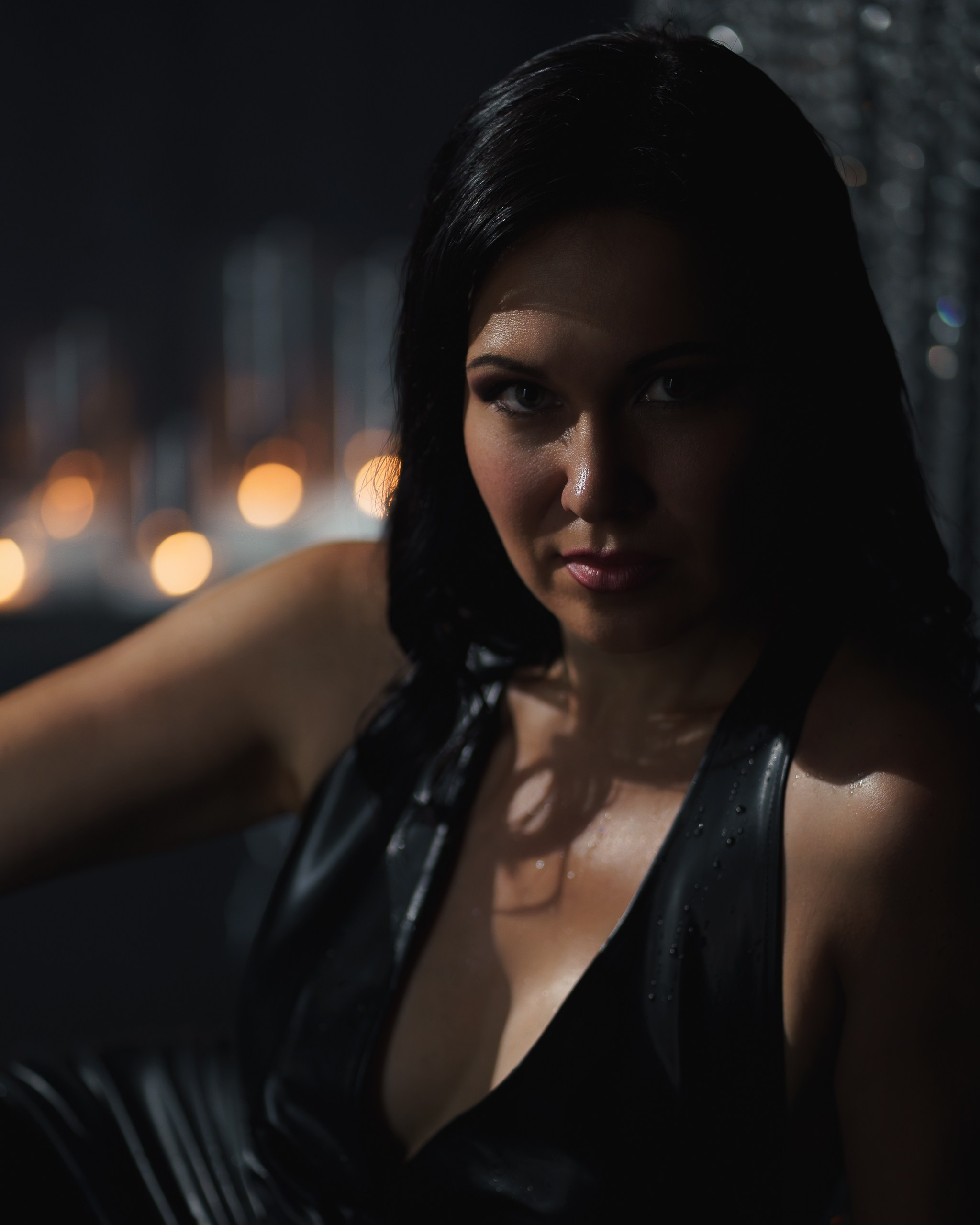 Фотопортрет в низком ключе | профессиональная портретная съемка в студии в Екатеринбурге