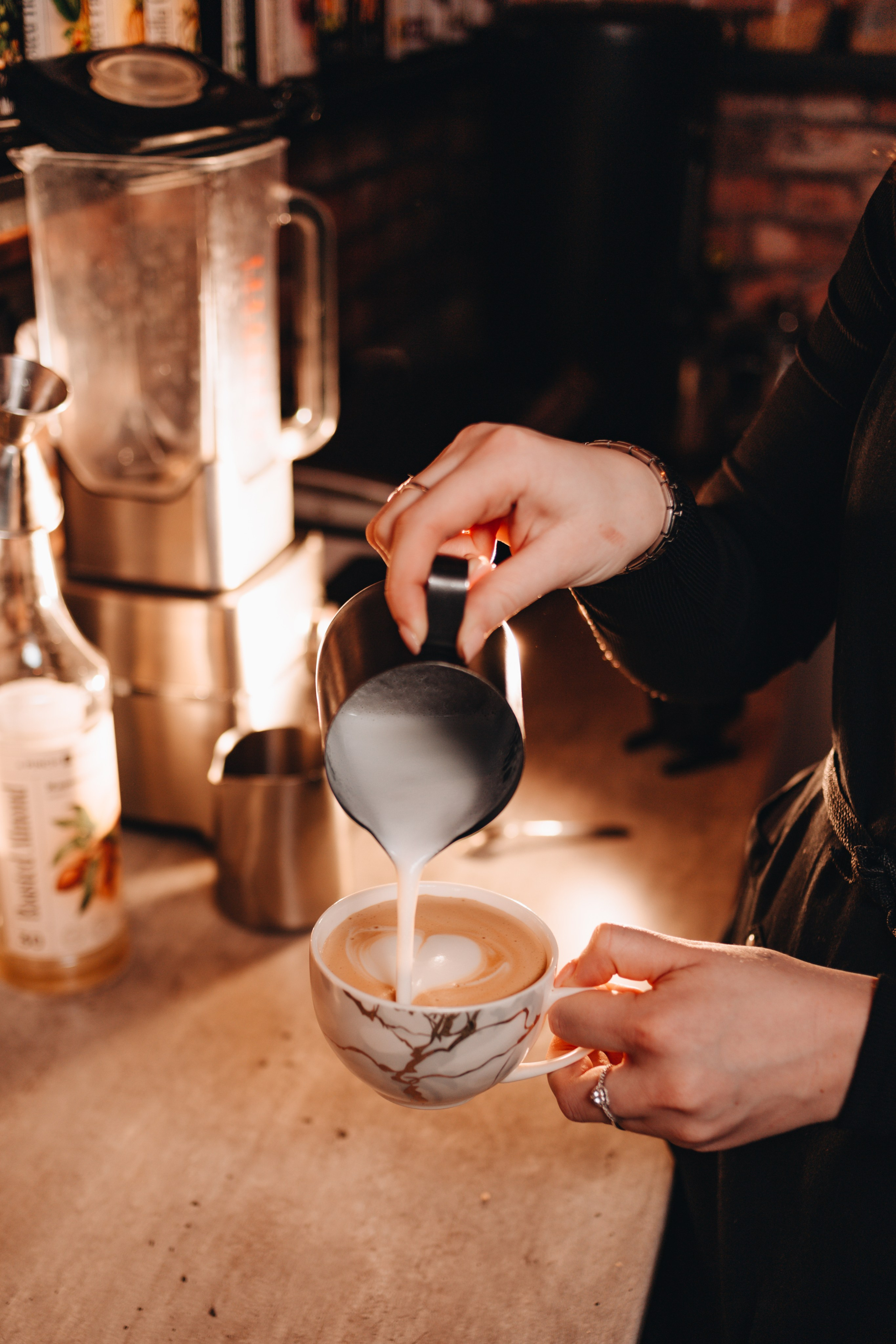 Съёмка для кофейни. Фотограф Настя Галингер Краснодар