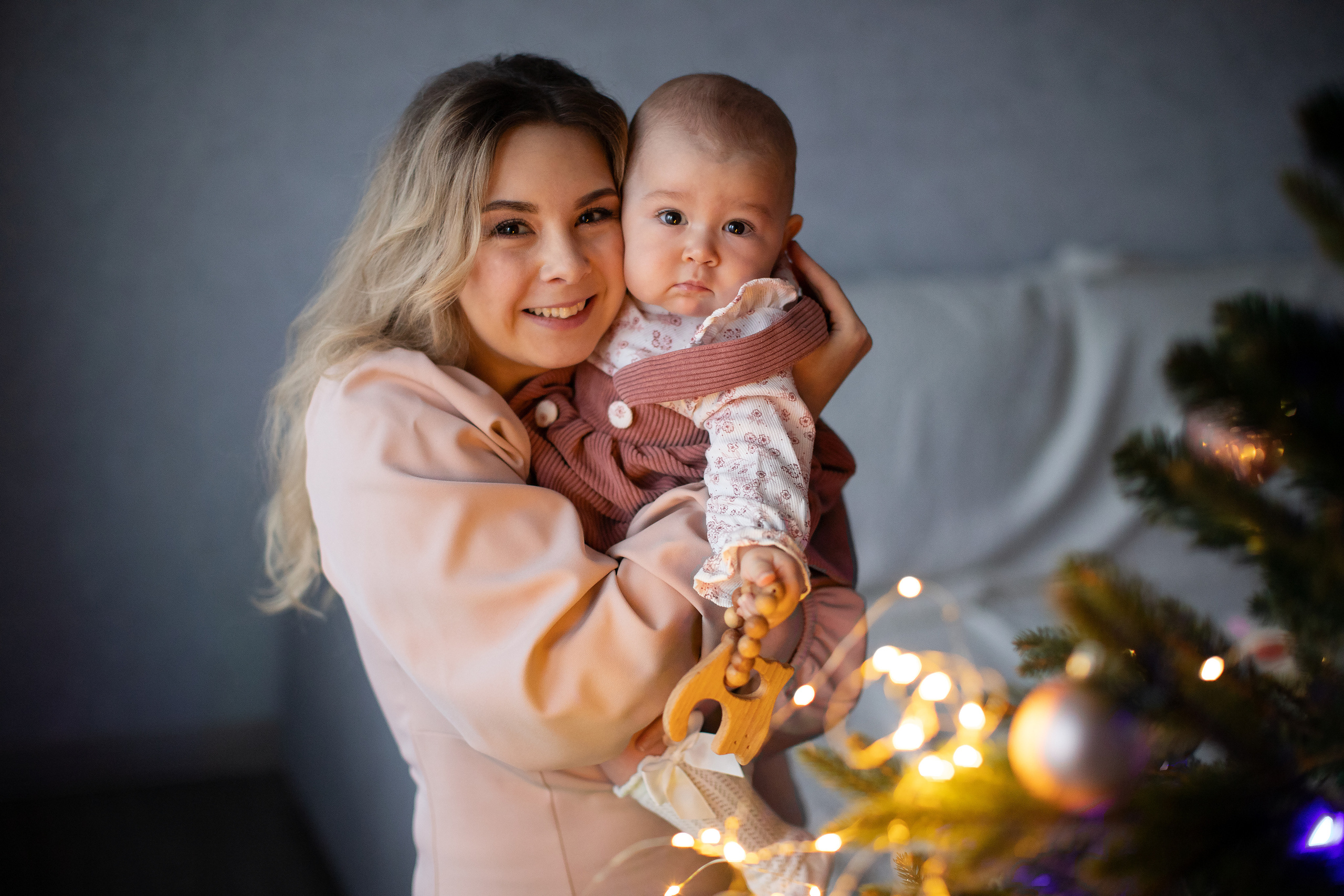 Первый Новый год. Семейный и детский фотограф в Саратове Полина Коткина