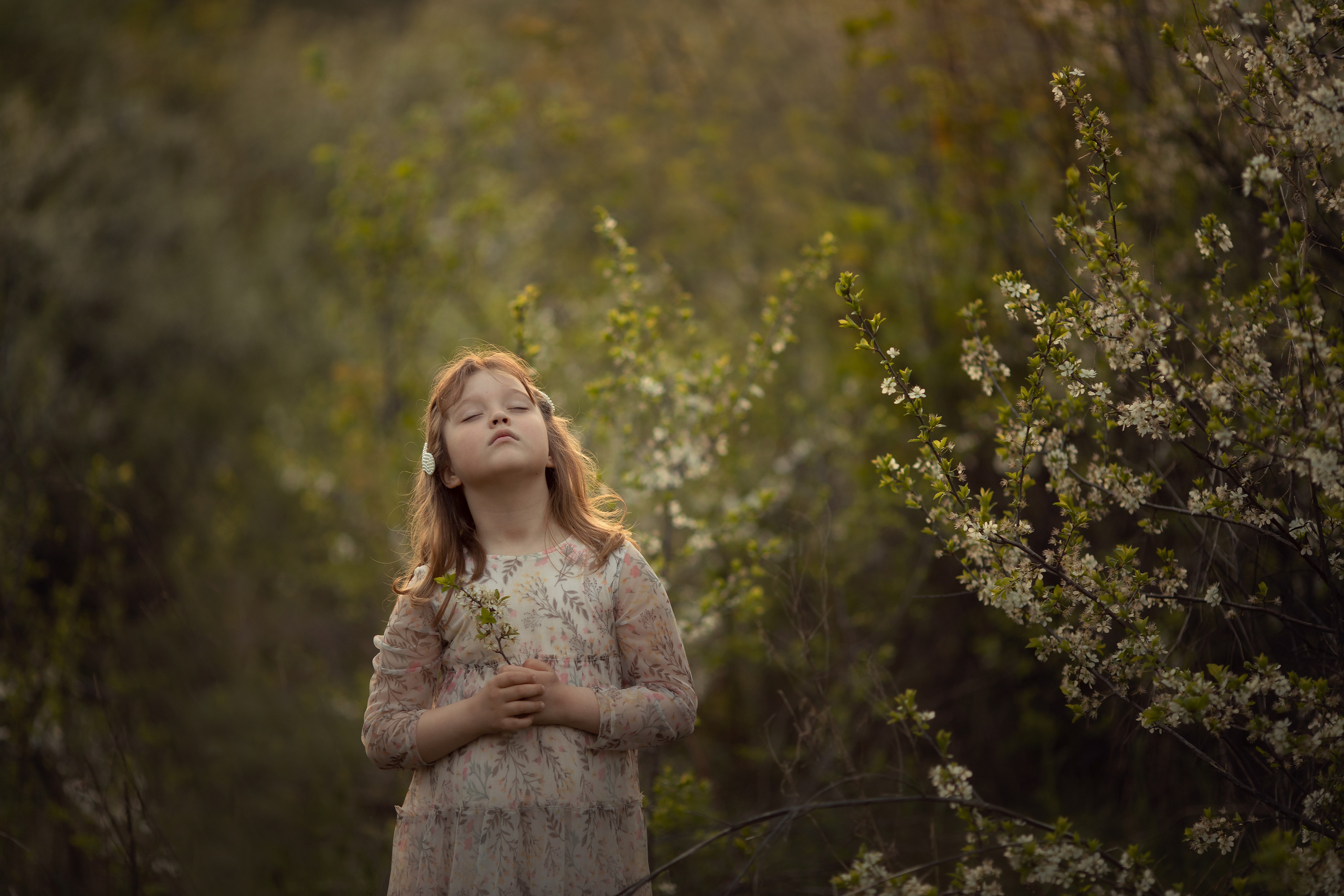 Вишневая история. Семейный и детский фотограф в Саратове Полина Коткина