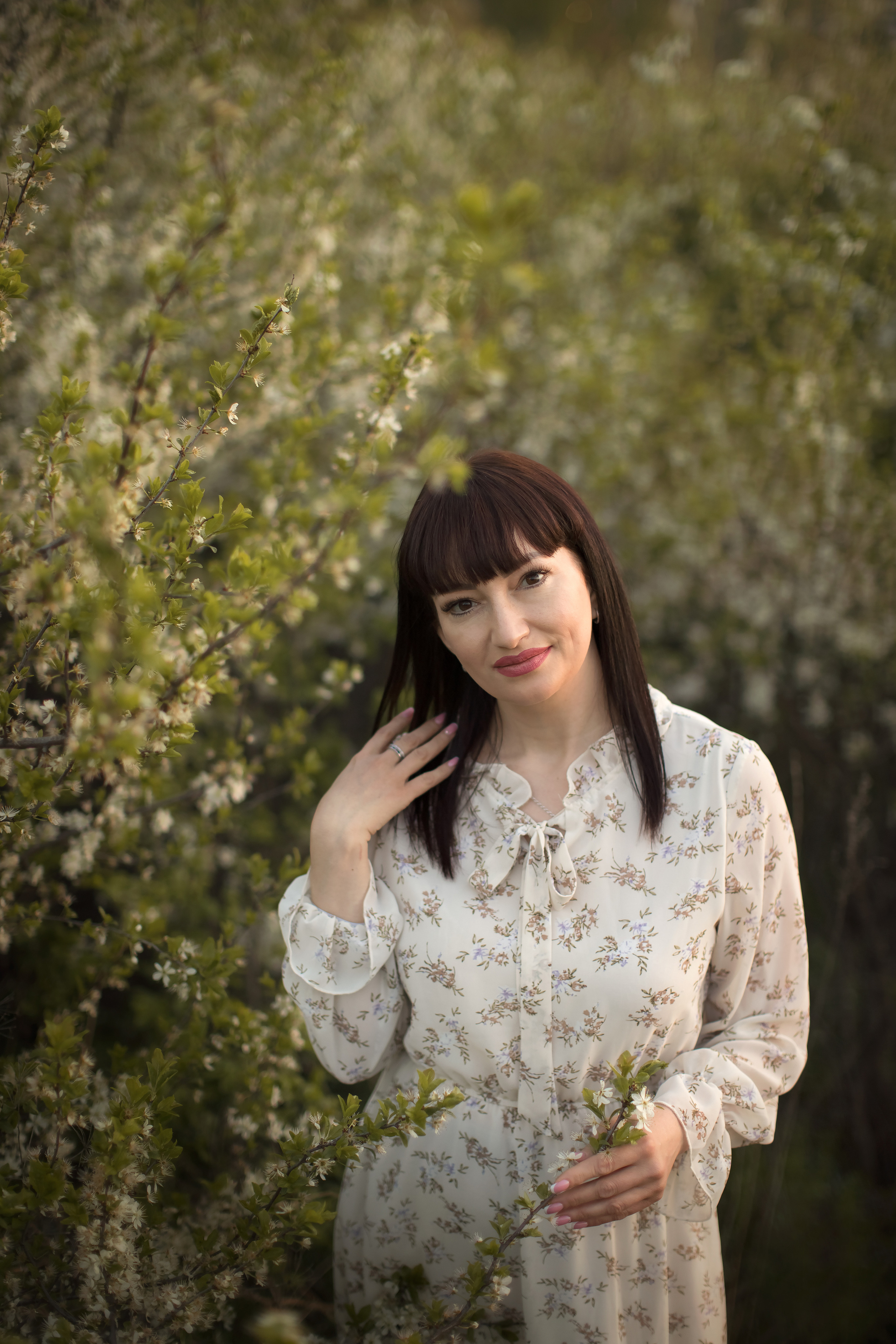 Вишневая история. Семейный и детский фотограф в Саратове Полина Коткина