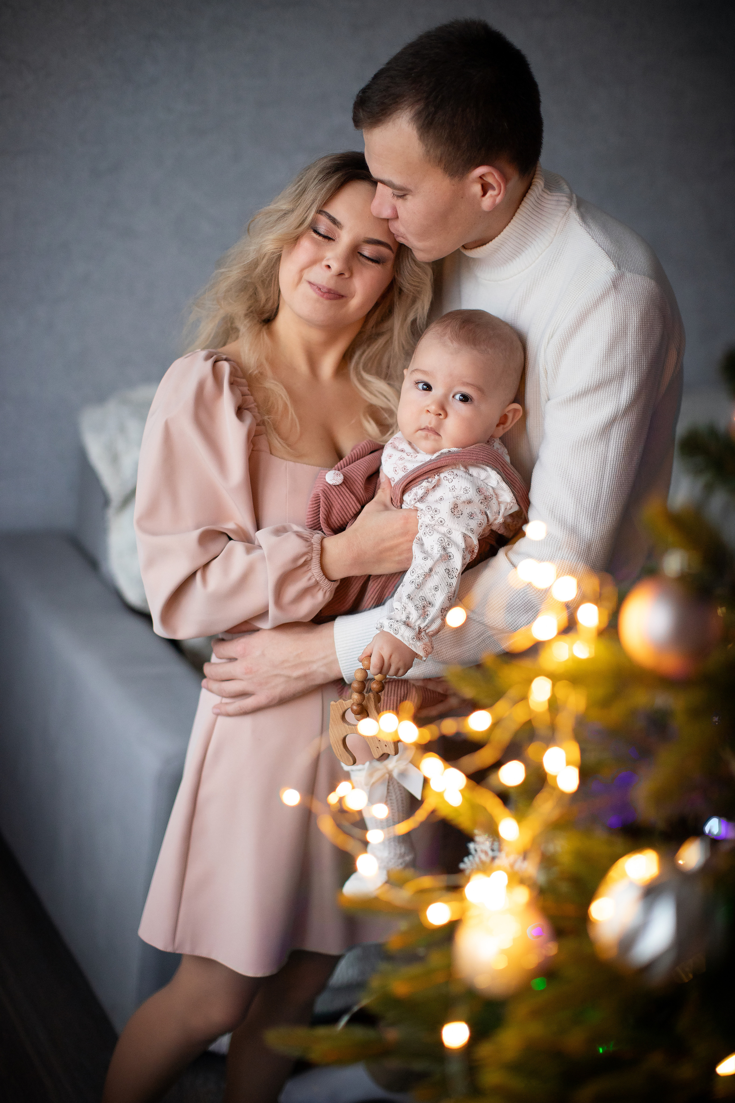 Первый Новый год. Семейный и детский фотограф в Саратове Полина Коткина