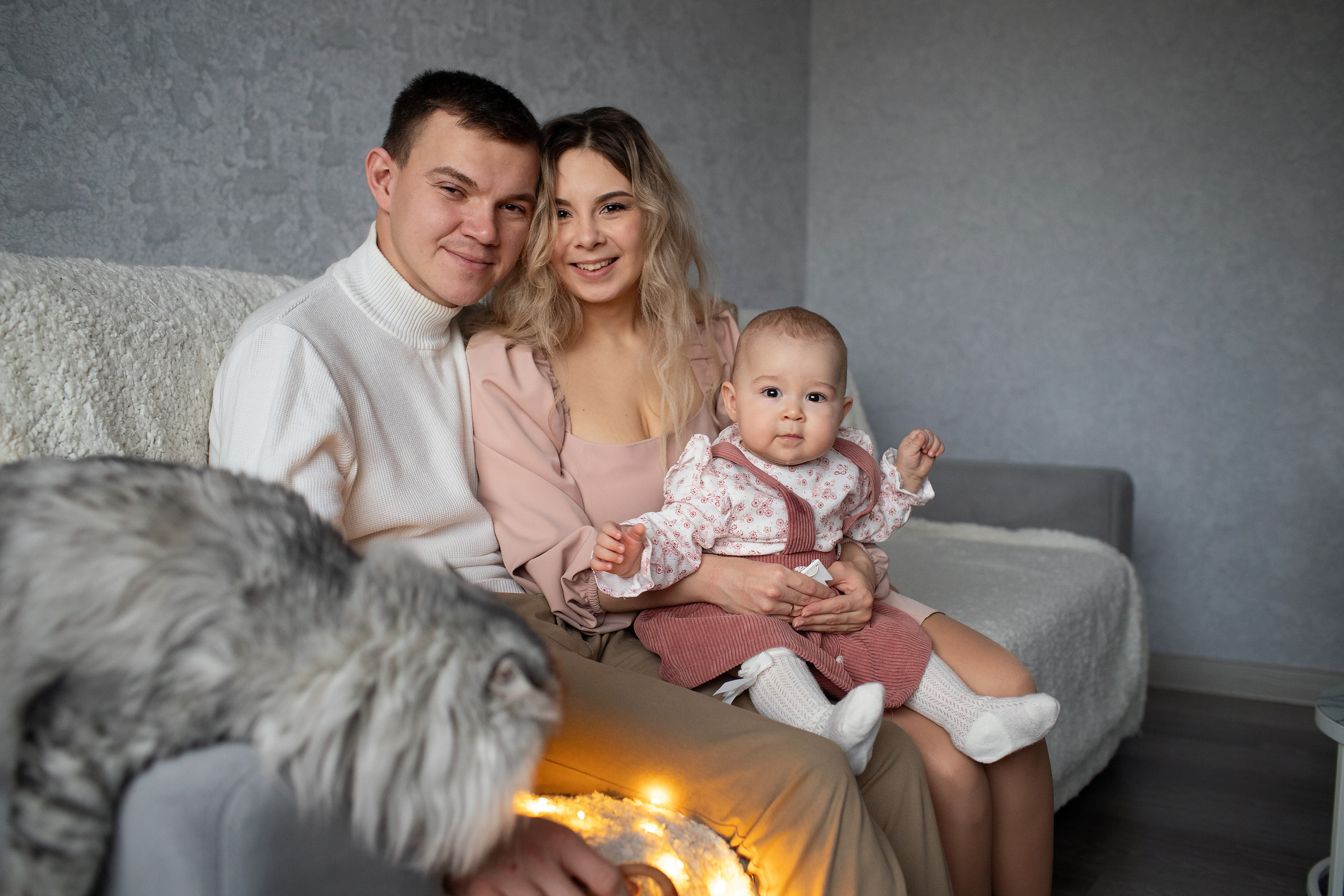 Первый Новый год. Семейный и детский фотограф в Саратове Полина Коткина